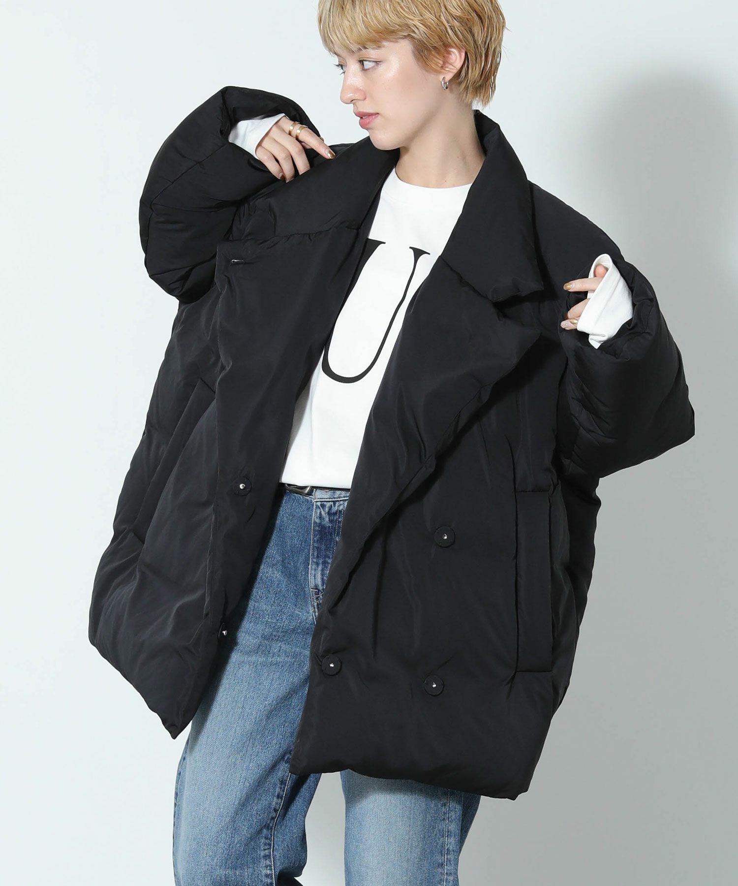 KIN ダウンコート セール】『別注』+phenix WINDSTOPPER by GORE-TEX LABS ダウンコート