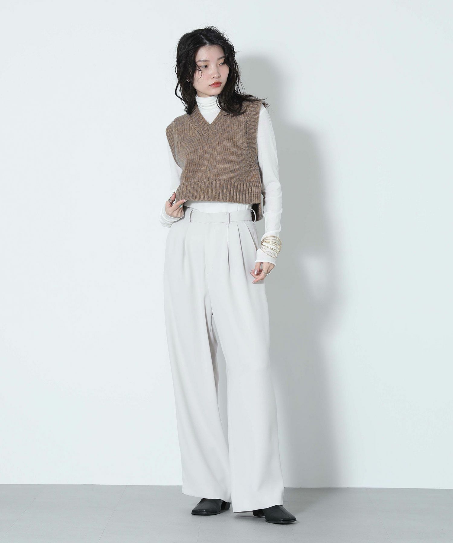 The rejoiceメランジニットベスト【TODAYFUL】 | SEKIMIKI Online
