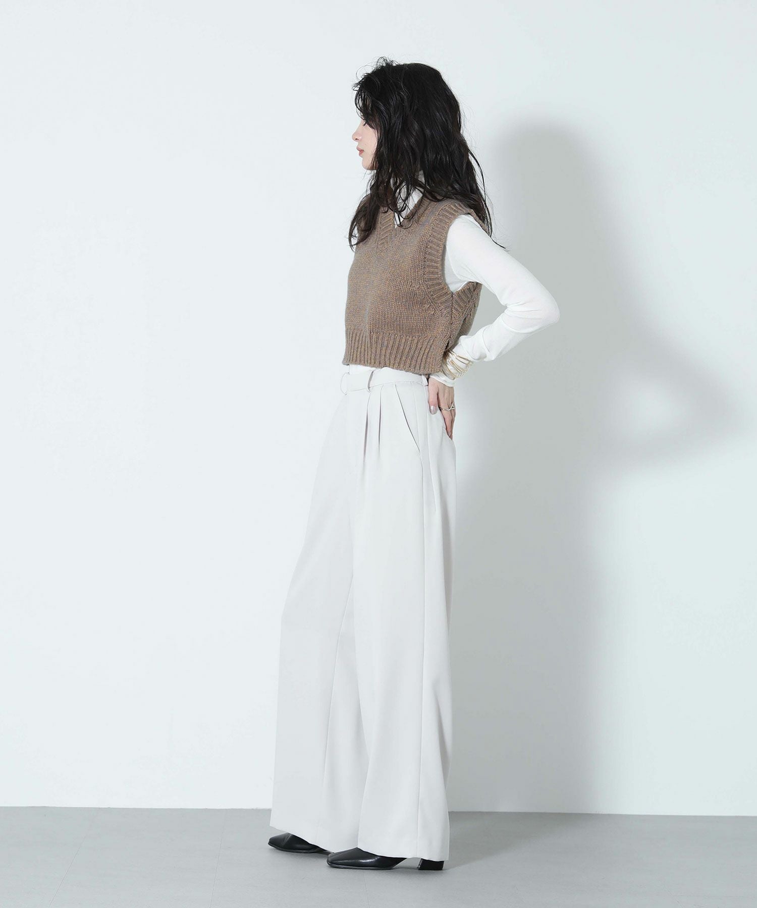 The rejoiceメランジニットベスト【TODAYFUL】 | SEKIMIKI Online