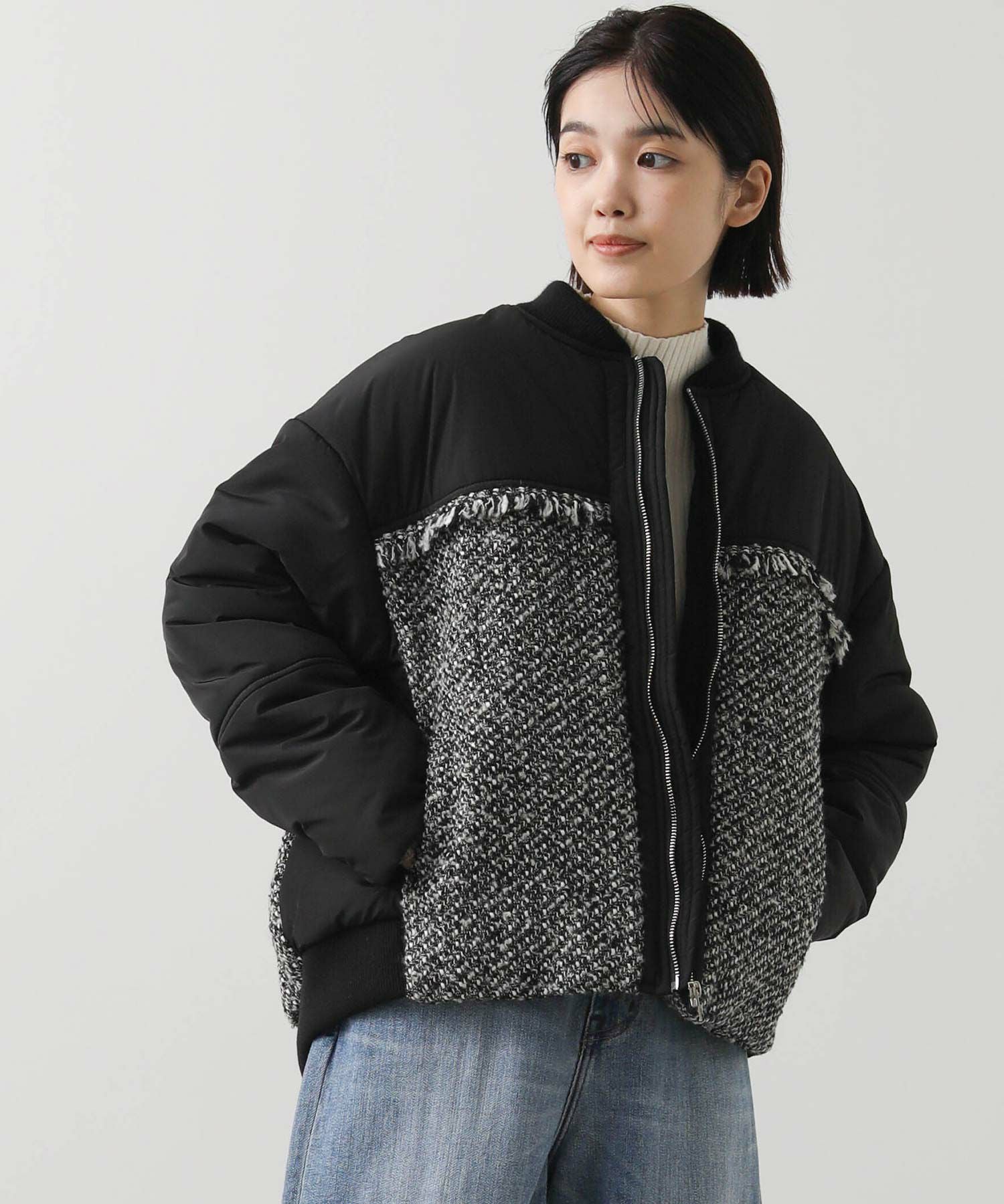Gready Brillint【2026年8月ファミリーセール対象商品】s.中綿ツィード