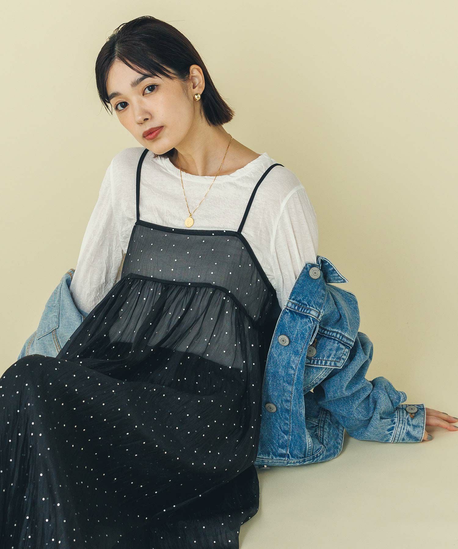 Gready Brilliantaサムシングデニムジャケット | SEKIMIKI Online Gready Brilliantaサムシングデニムジャケット | SEKIMIKI Online