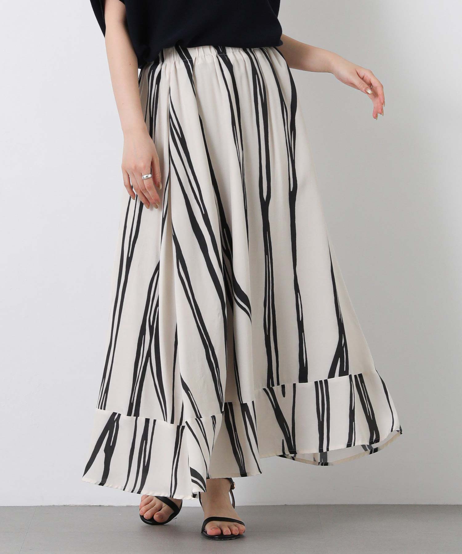 Gready Brilliant【WEB限定商品】アートゼブラ柄スカート | SEKIMIKI