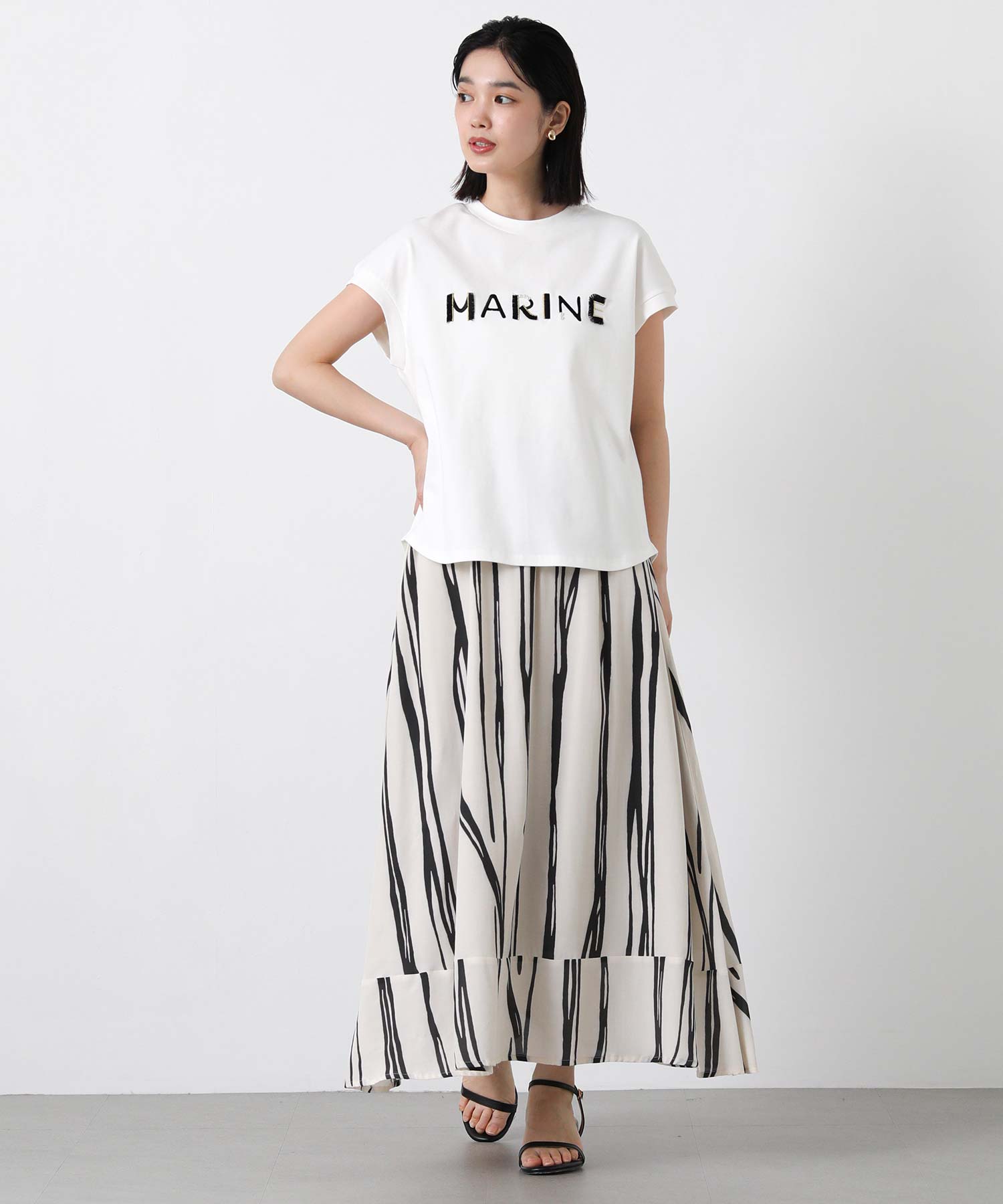 Gready Brilliant【WEB限定商品】アートゼブラ柄スカート | SEKIMIKI