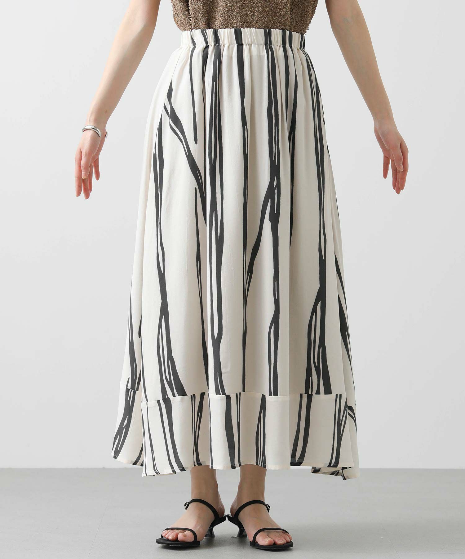 Gready Brilliant【WEB限定商品】アートゼブラ柄スカート | SEKIMIKI
