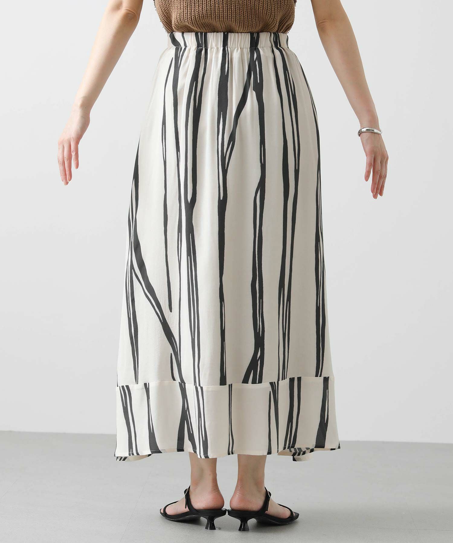 Gready Brilliant【WEB限定商品】アートゼブラ柄スカート | SEKIMIKI