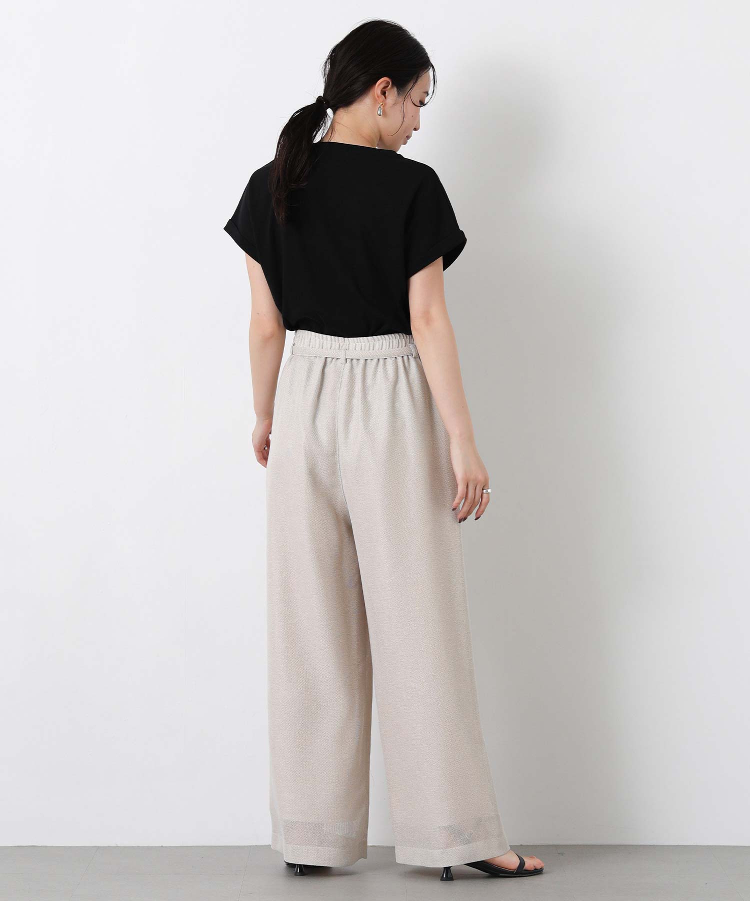 Gready Brilliant【WEB限定商品】レース重ねロゴフレンチスリーブ Gready Brilliant【WEB限定商品】レース重ねロゴフレンチスリーブ