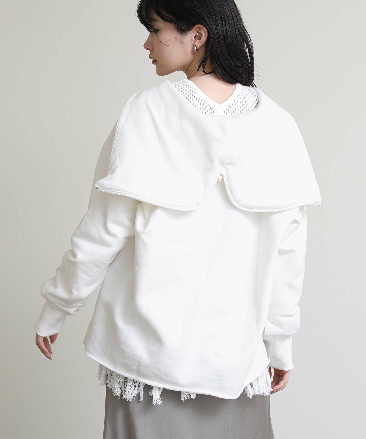 The rejoiceaセーラーカラースウェット【Boutique Ordinary