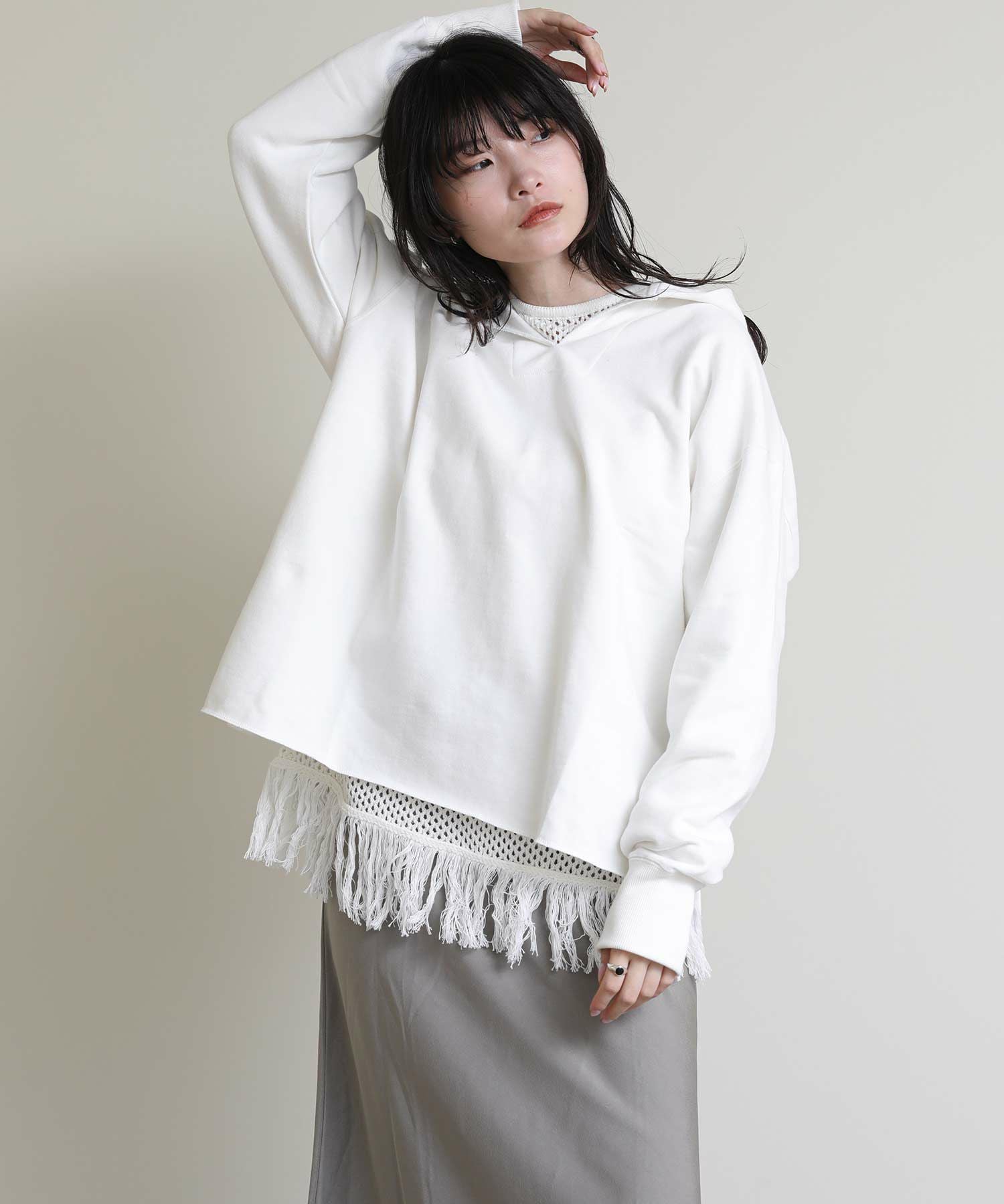 The rejoiceaセーラーカラースウェット【Boutique Ordinary