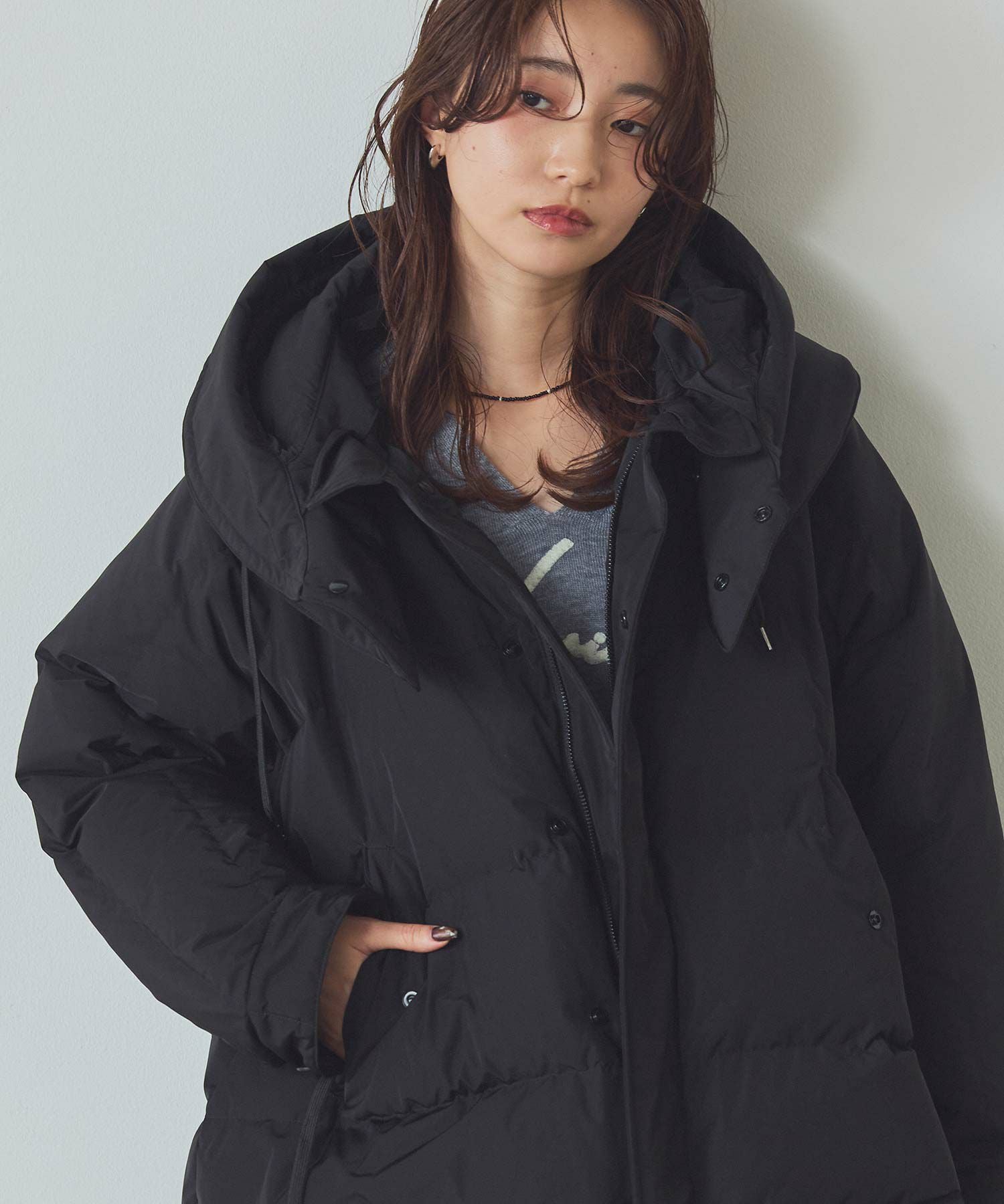 週末限定値下げ　Gready Brilliant オフホワイト　ダウンコート Gready Brilliant（グレディブリリアン） ダウンコート ダウン