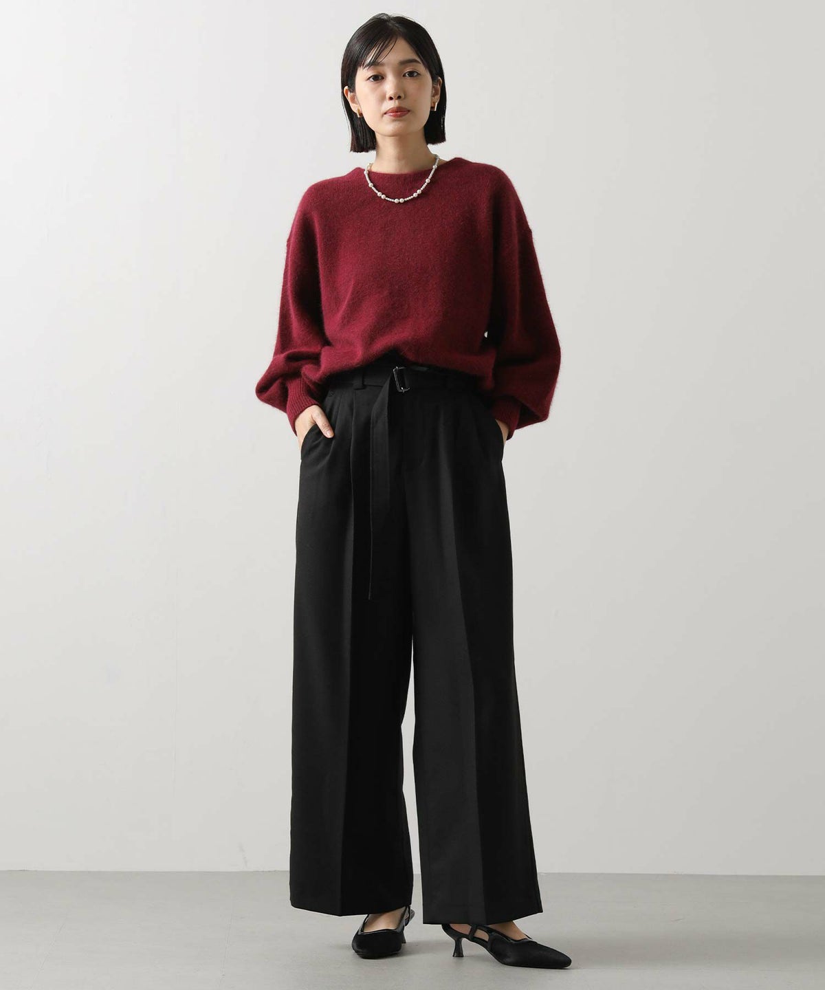 model:161cm　size：36