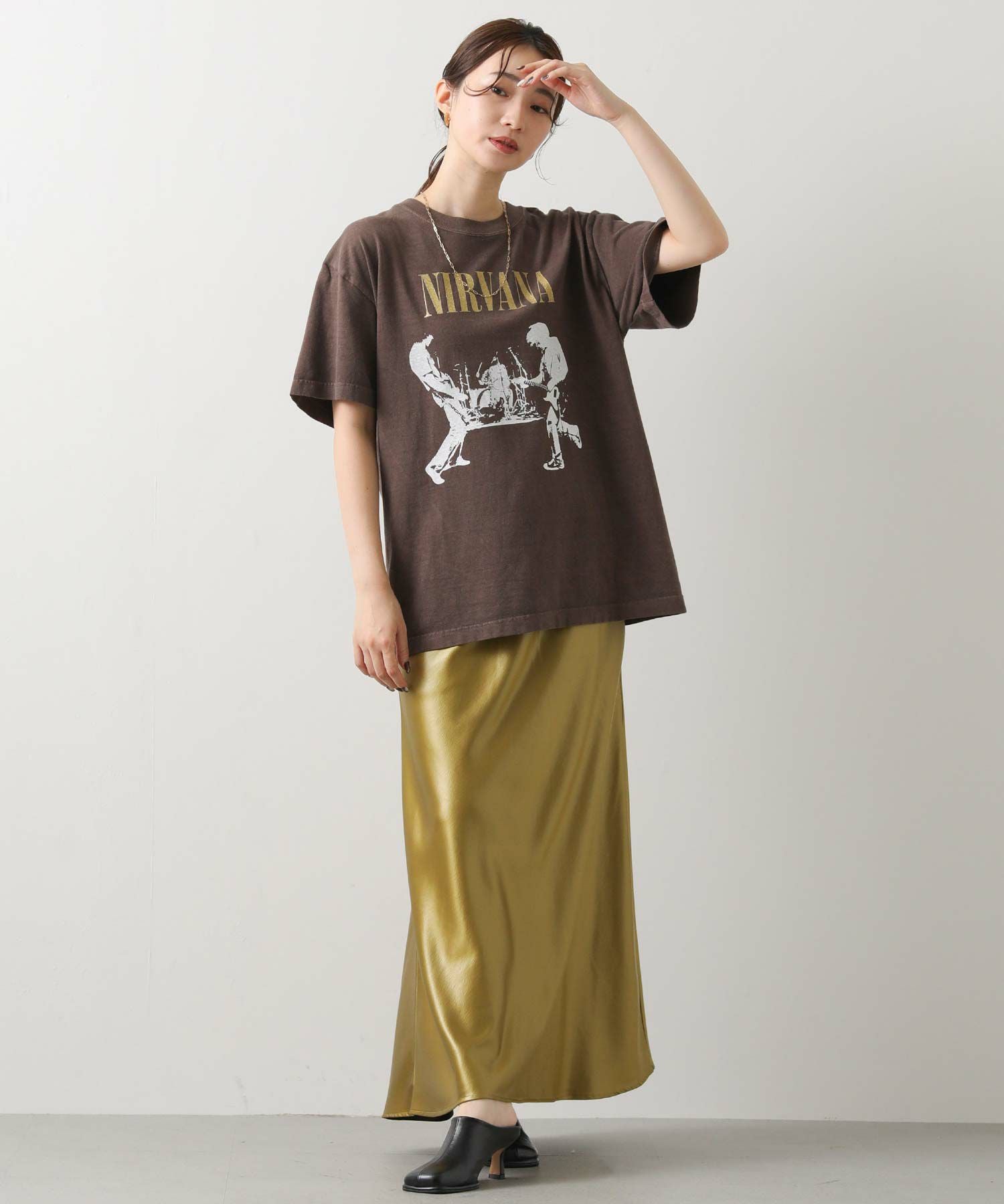 Gready BrilliantNIRVANA後ロゴTシャツ | SEKIMIKI Online
