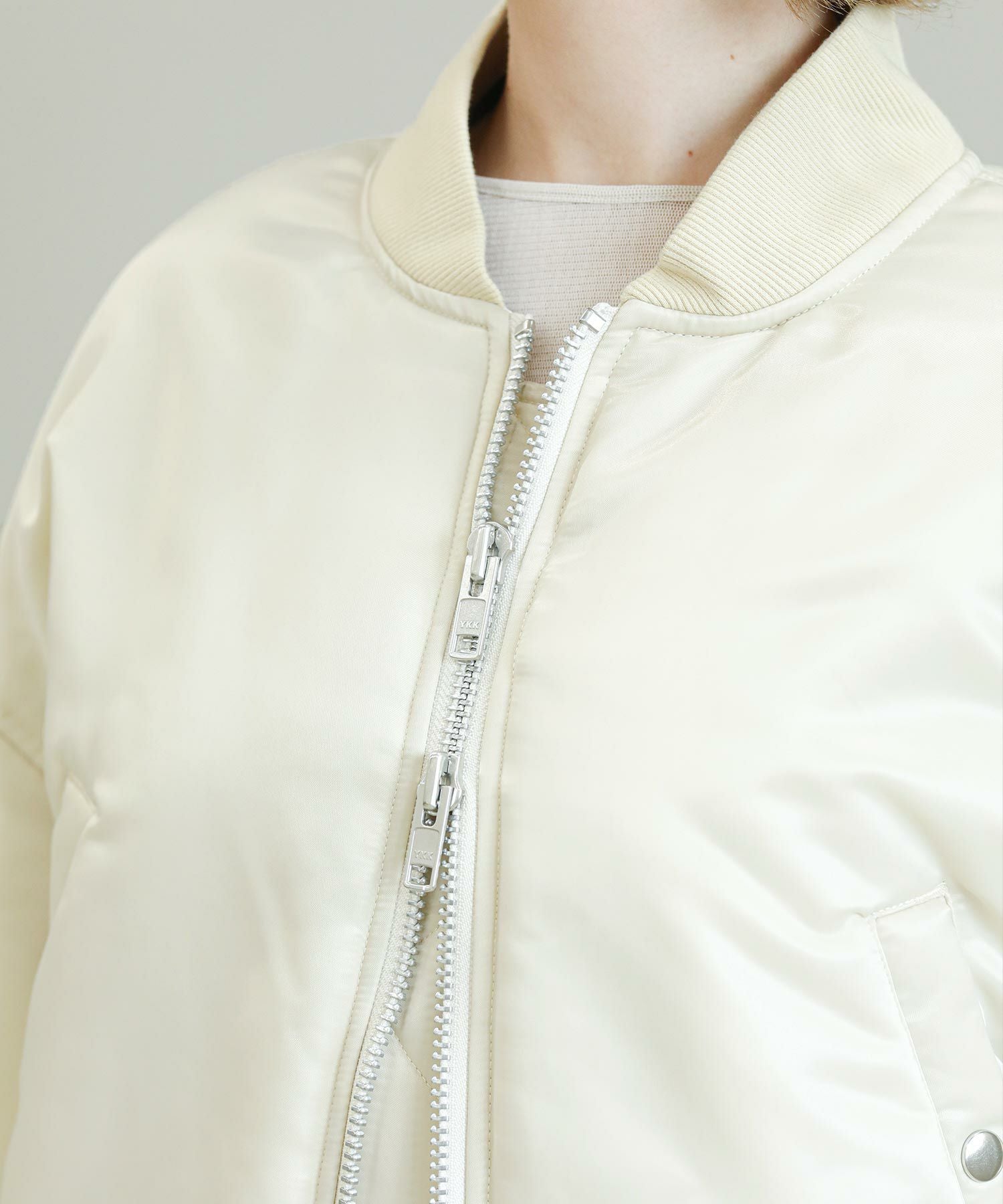 新品未使用　rosymonster ブルゾン　水際　ラッシュ　オフホワイト RP8711-2｜スムースフィット - FOOD FACTORY｜住商モンブラン｜肌身