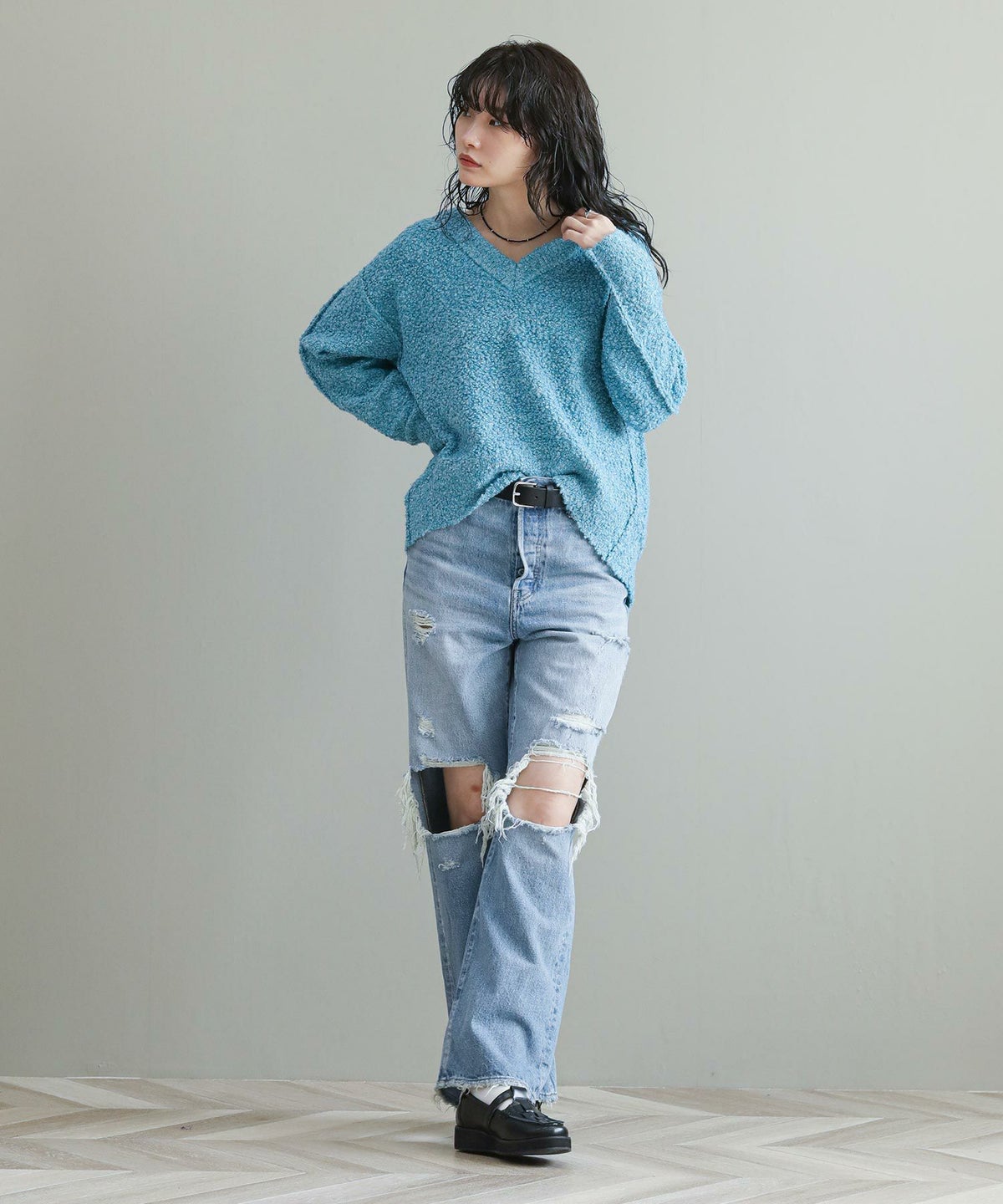 model：167cm