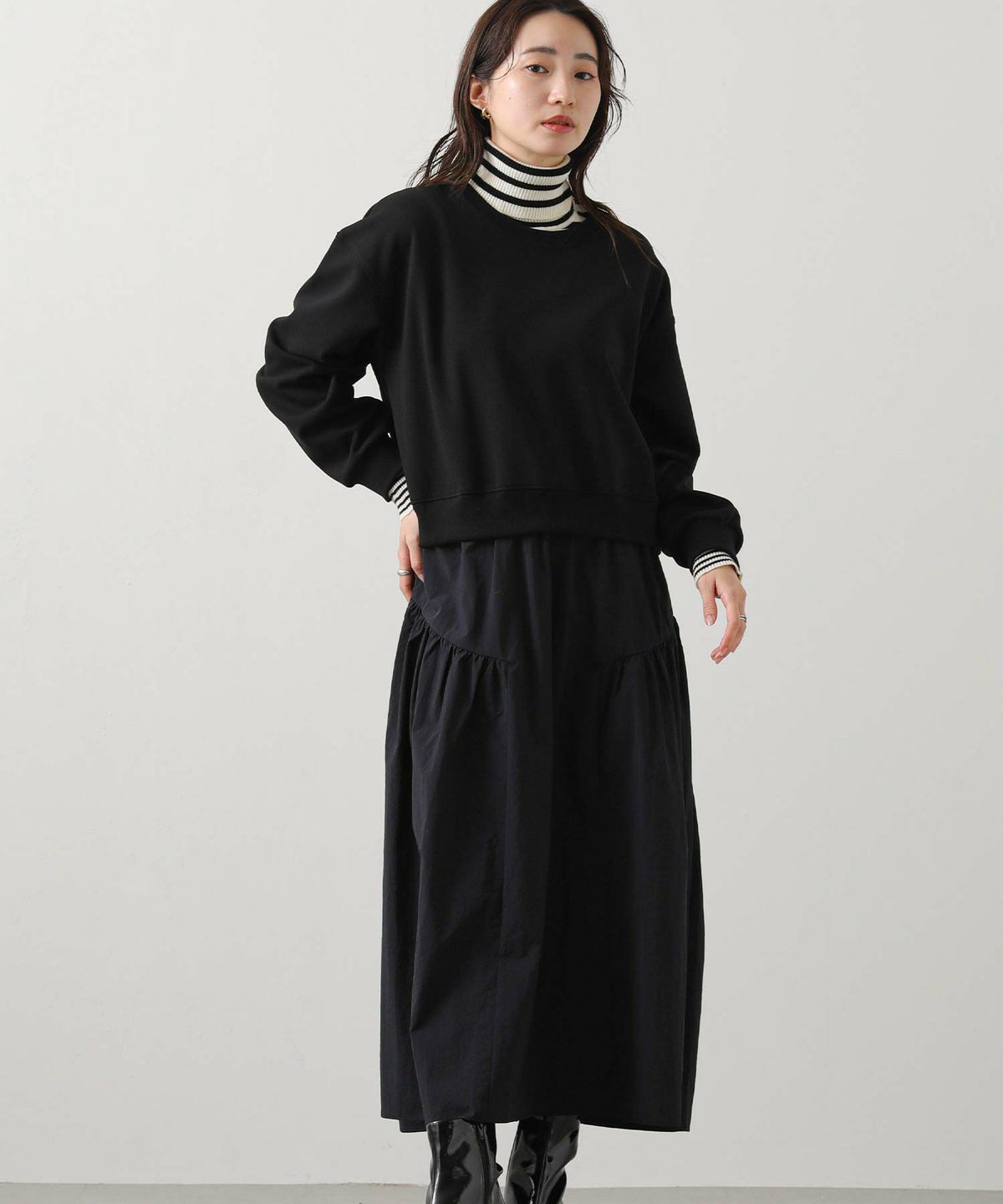 ブラック×ネイビー