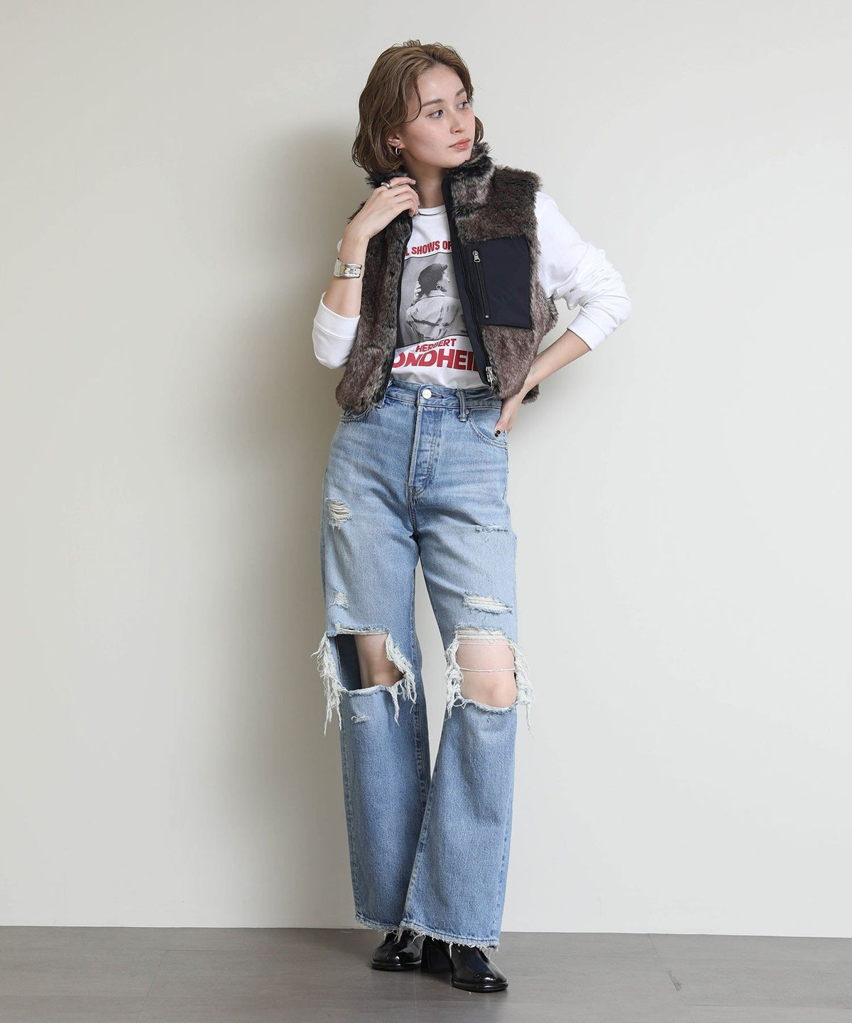 MODEL:164cm