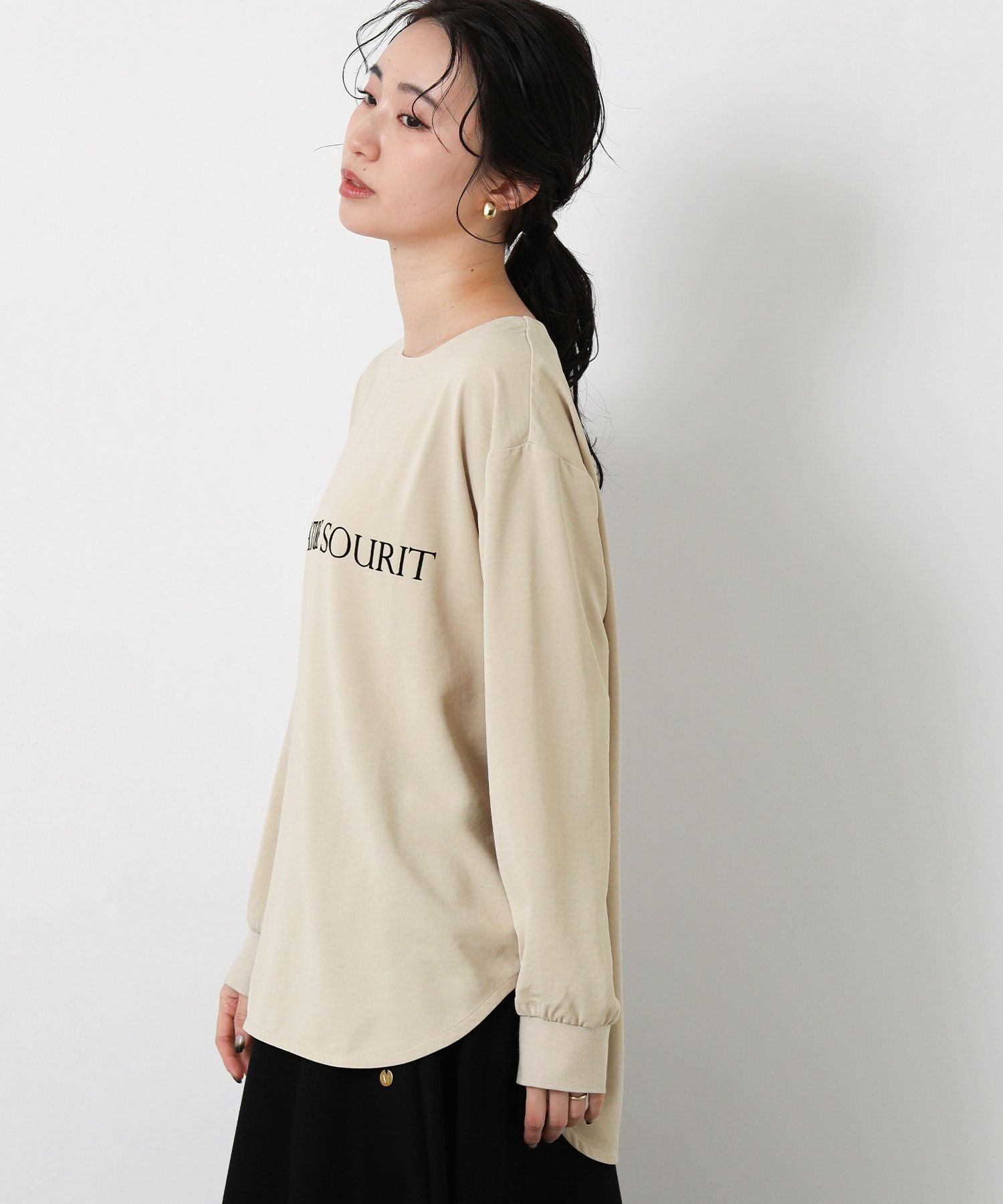 Gready BrilliantロゴジョーゼットロンT | SEKIMIKI Online