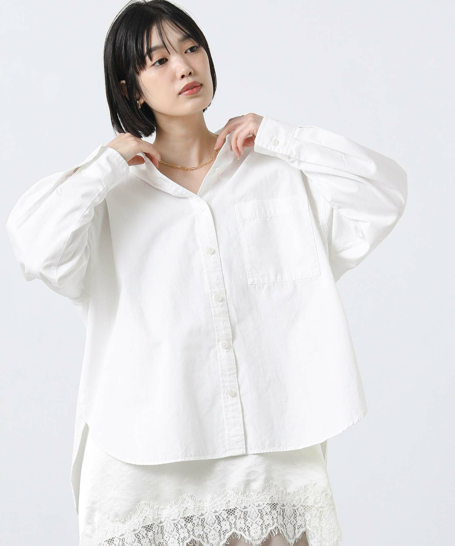 Gready Brilliantバックロゴ刺繍シャツ | SEKIMIKI Online