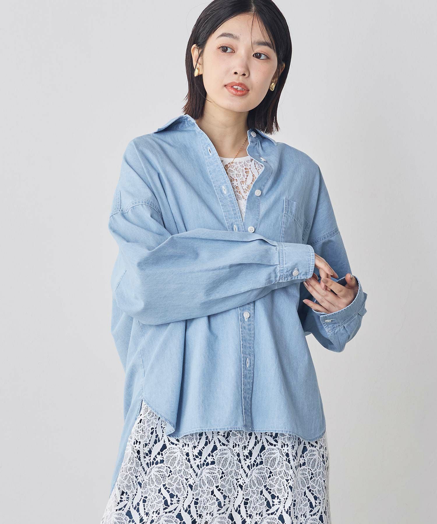 Gready Brilliantバックロゴ刺繍シャツ | SEKIMIKI Online