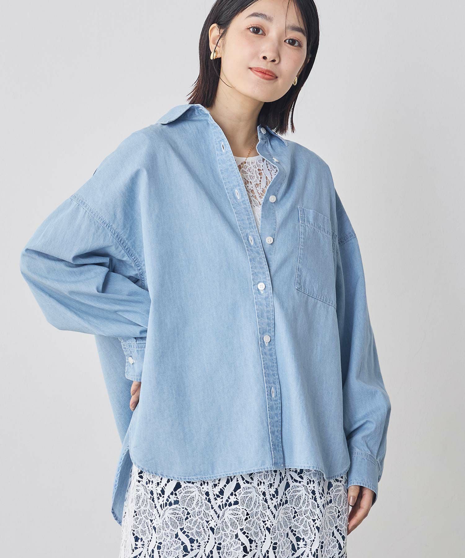 Gready Brilliantバックロゴ刺繍シャツ | SEKIMIKI Online