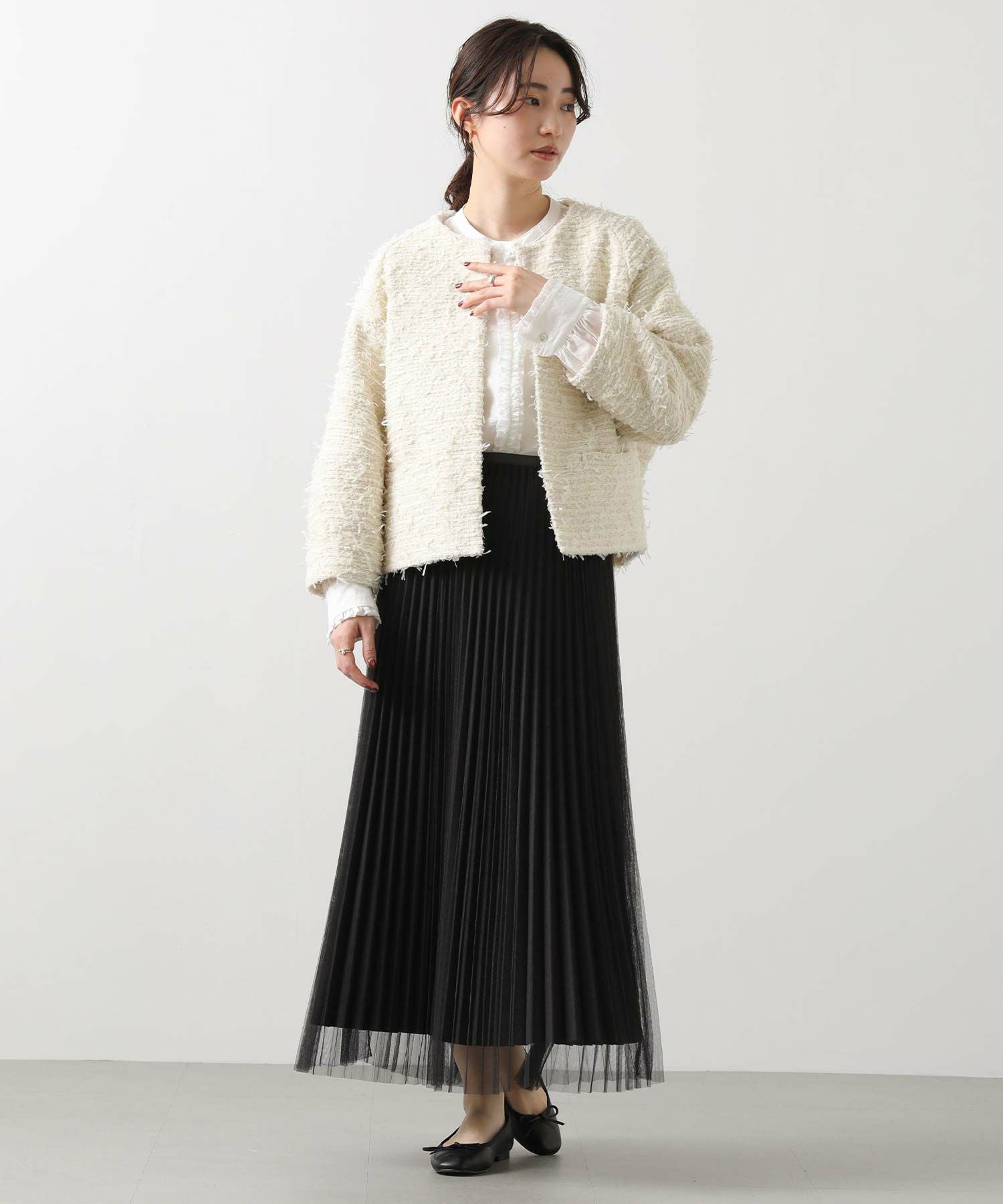 Gready Brilliant【2026年5月再値下げ】LUリボンツイードジャケット Gready Brilliant【2026年5月再値下げ】LUリボンツイードジャケット