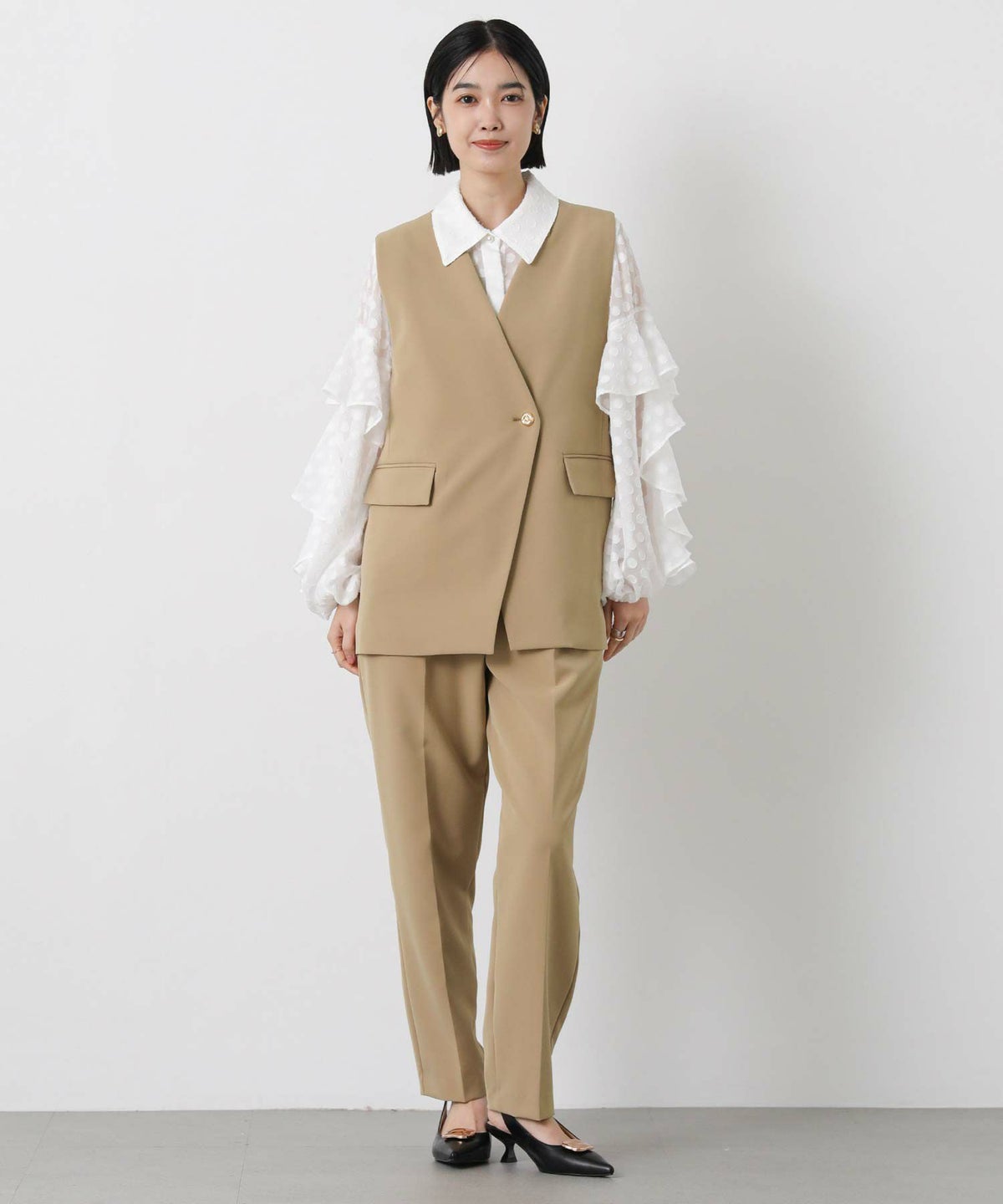 model:161cm　size：36