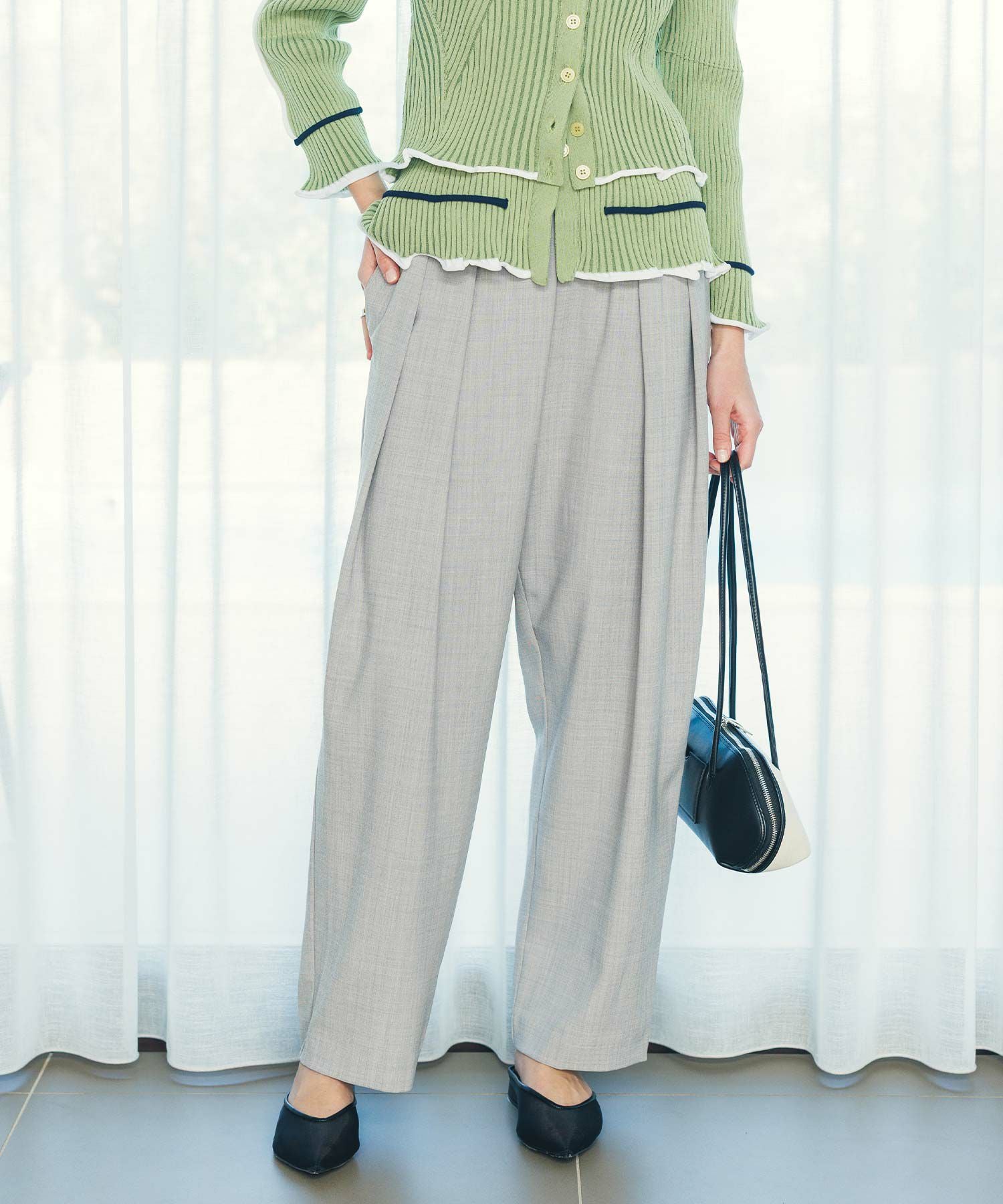星座柄　パンツ　60s レディース　vintage ミントコンディション Gready Brilliantウエストロゴタックパンツ | SEKIMIKI Online