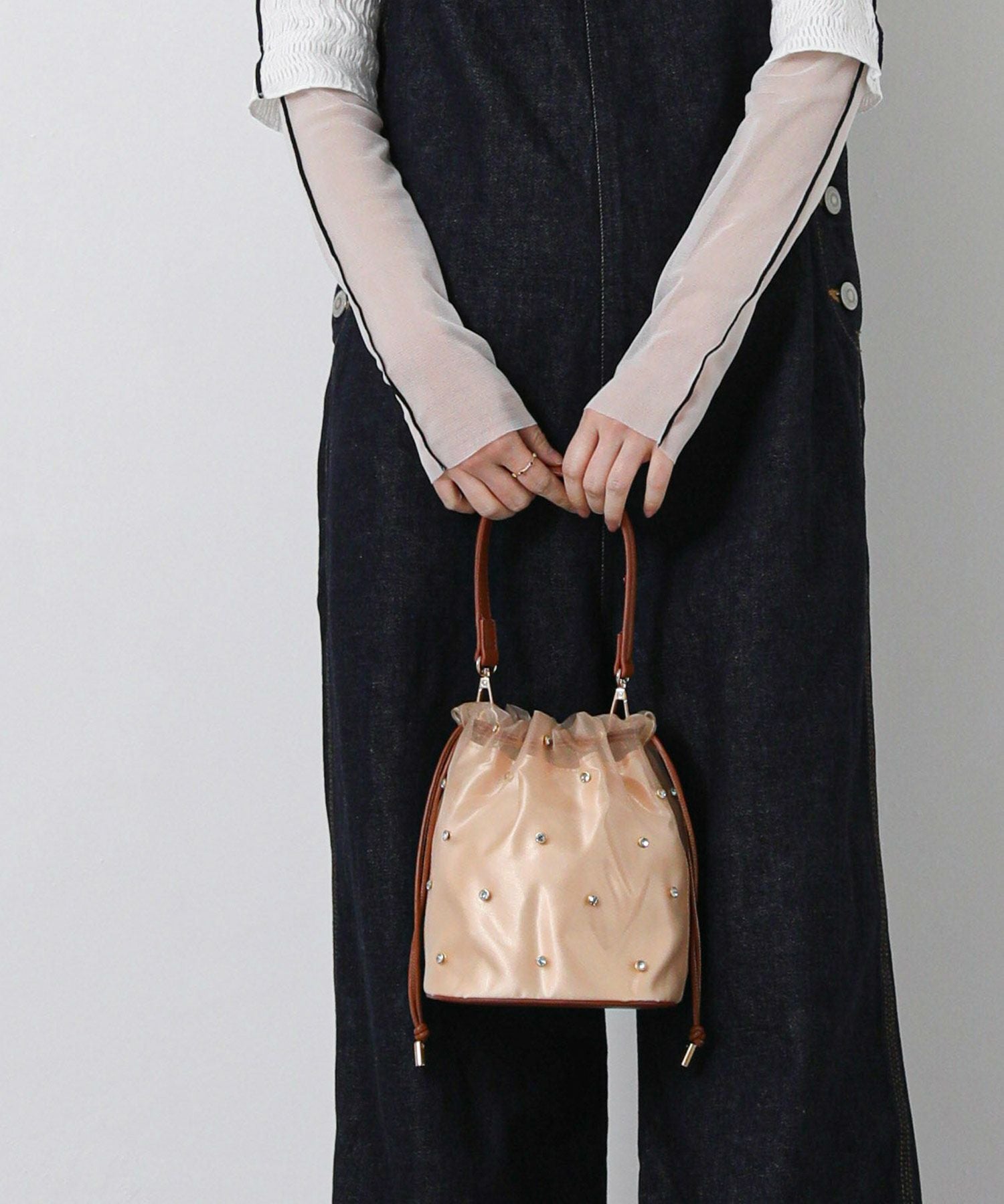 Gready BrilliantビジューチュールBAG | SEKIMIKI Online