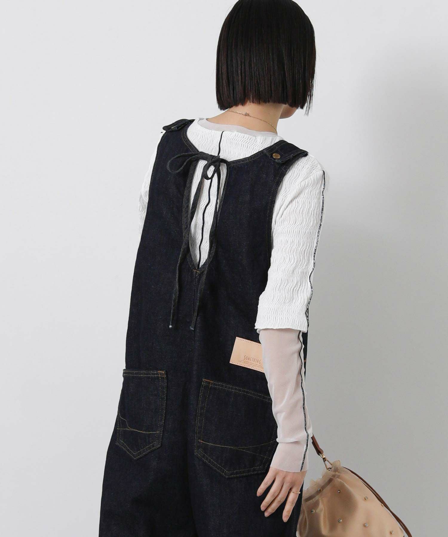 gready brilliant デニムアメスリサロペ　オールインワン Gready Brilliantデニムアメスリサロペット | SEKIMIKI Online