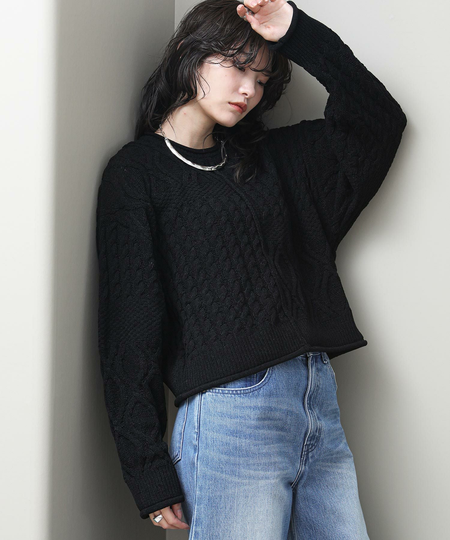  jeans ケーブルニット TOMMY JEANS（トミー・ジーンズ） ニット セーター サマーケーブル