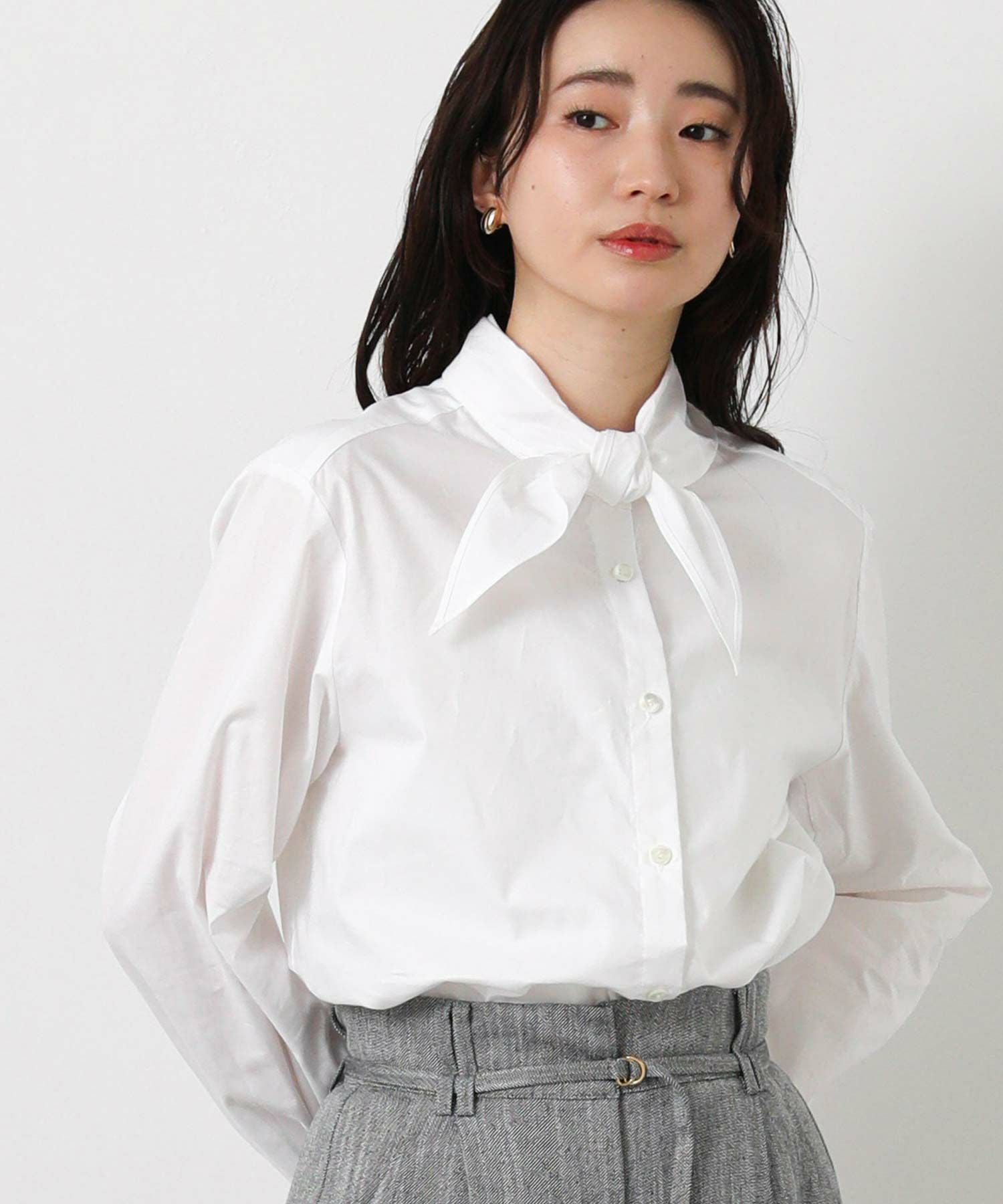 LUSTEEK LUオックスタイ付ブラウス オフ