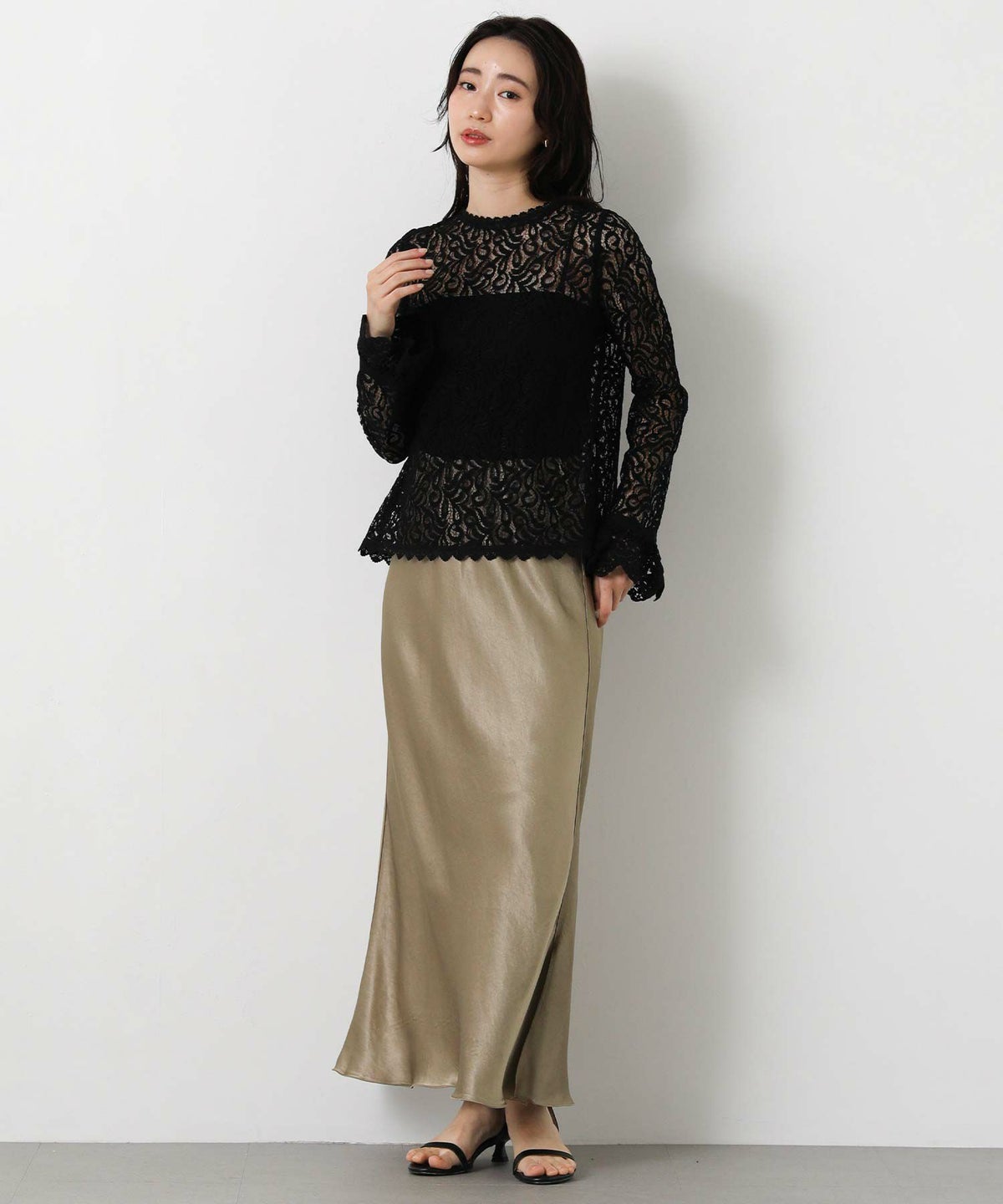 model:163cm　size：38