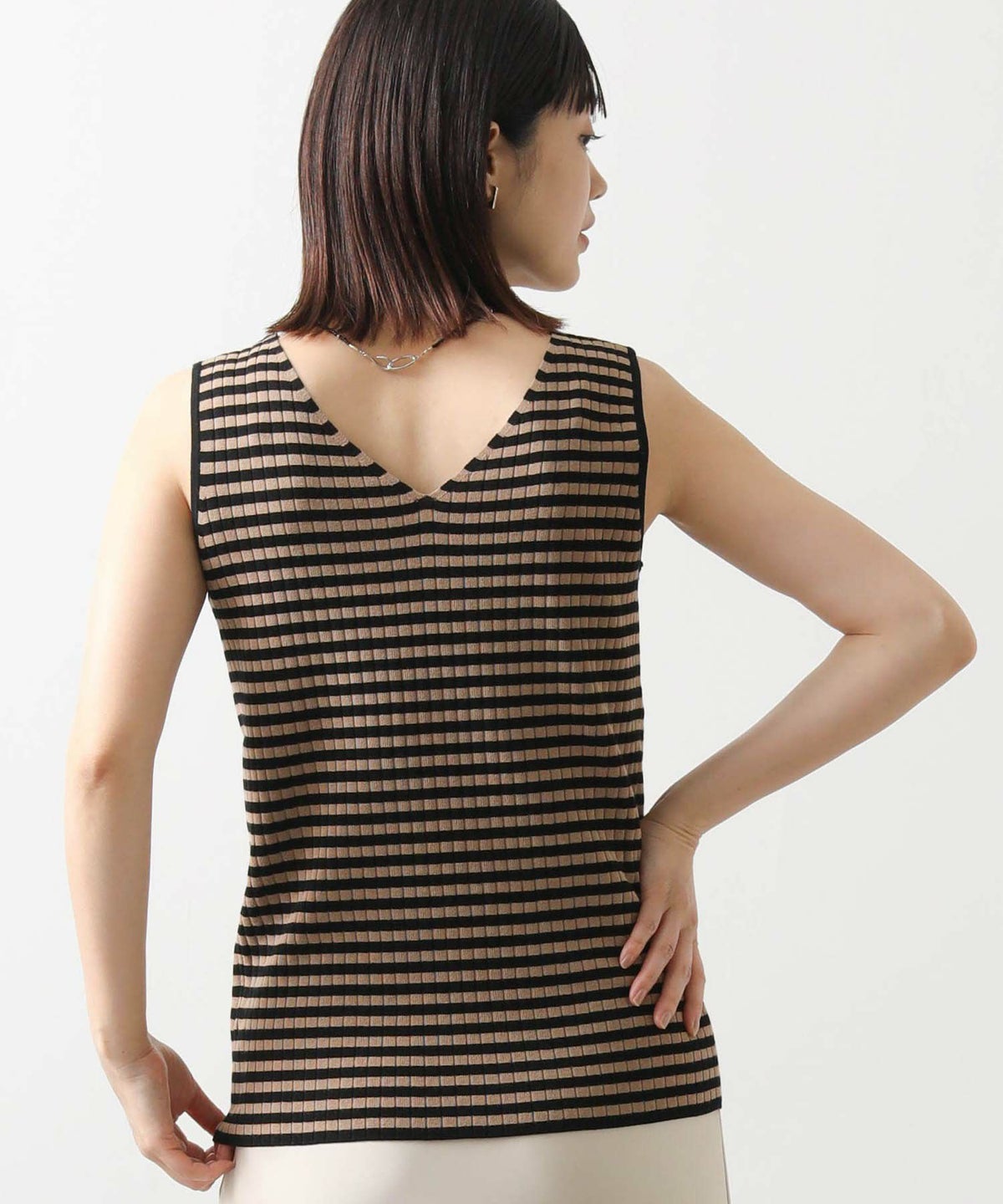 ブラック×ベージュ