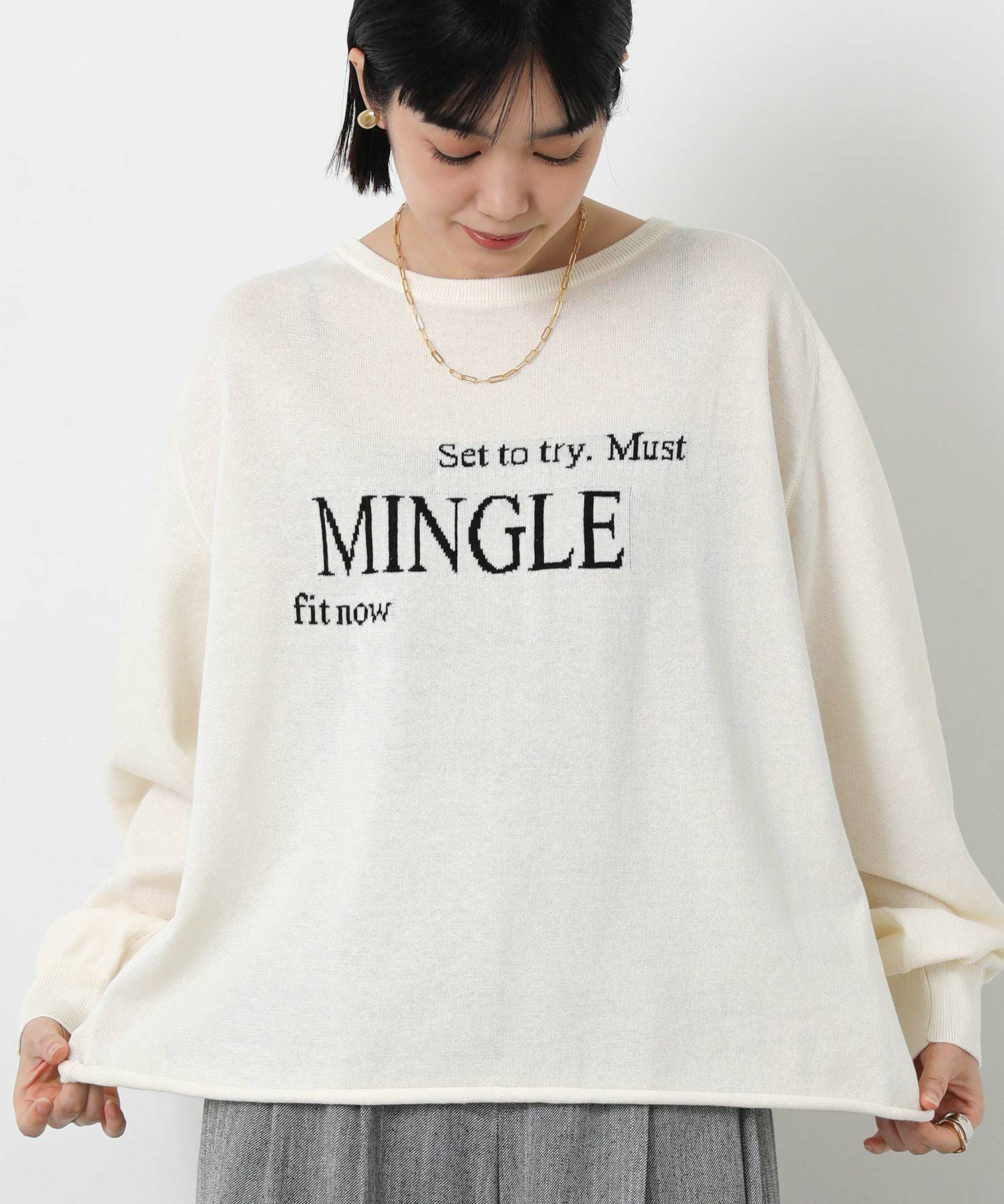 Gready Brilliant【2026年5月再値下げ】MINGLEラグランスリーブ
