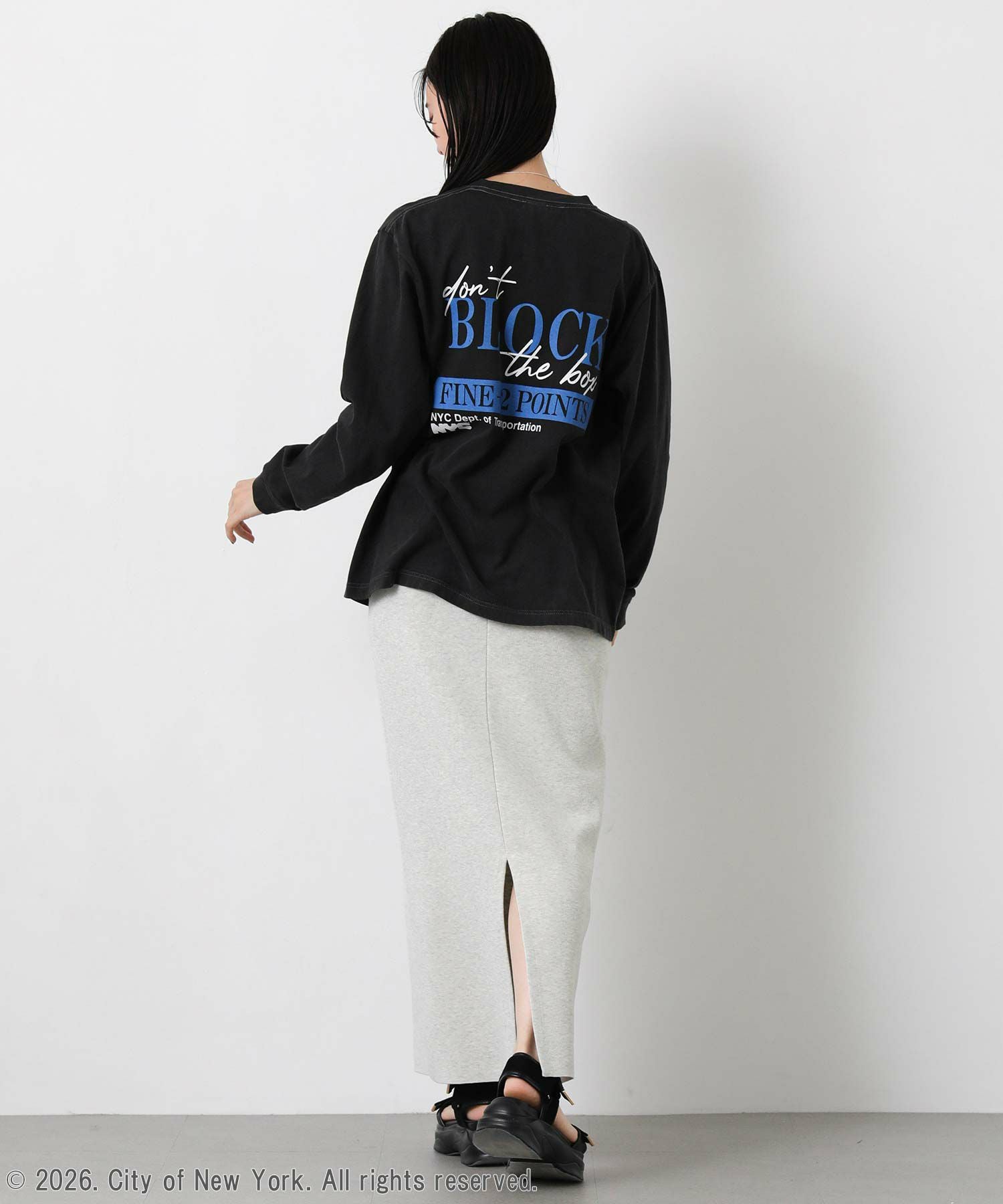 Gready BrilliantNYC＿ブルーロゴロンT | SEKIMIKI Online