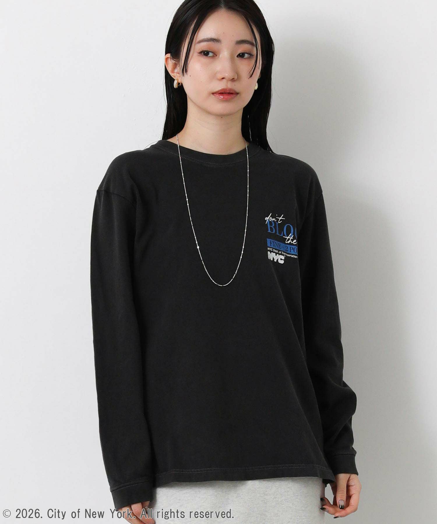 Gready BrilliantNYC＿ブルーロゴロンT | SEKIMIKI Online