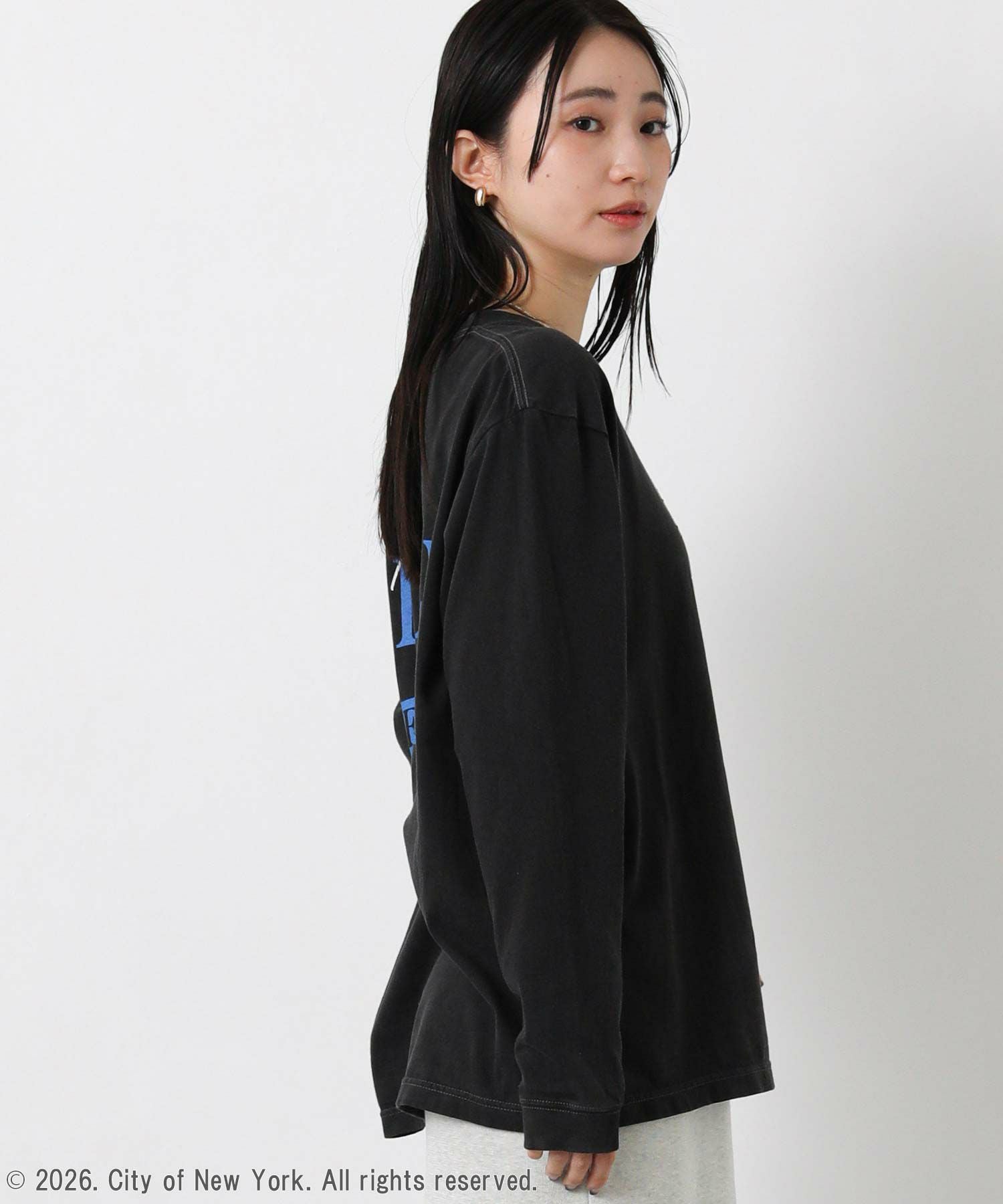 Gready BrilliantNYC＿ブルーロゴロンT | SEKIMIKI Online