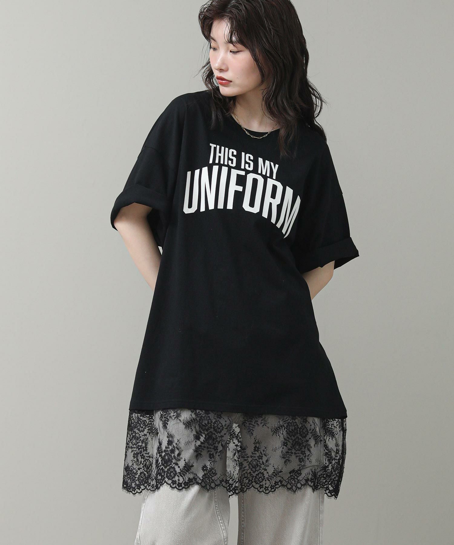 STAIR レースドッキングシャツ レースドッキングデザインシャツ – Darich