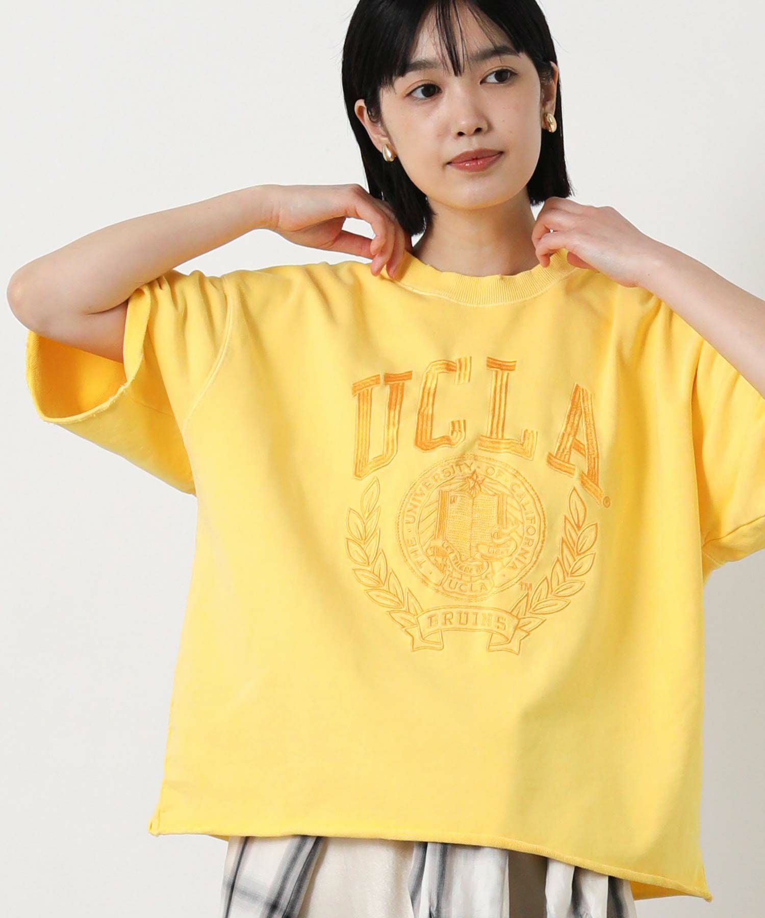 MICA & DEAL イエロースウェット フリーサイズ セントマイケル SAINT Mxxxxxx LMB OF GD Sweat shirt （Yellow