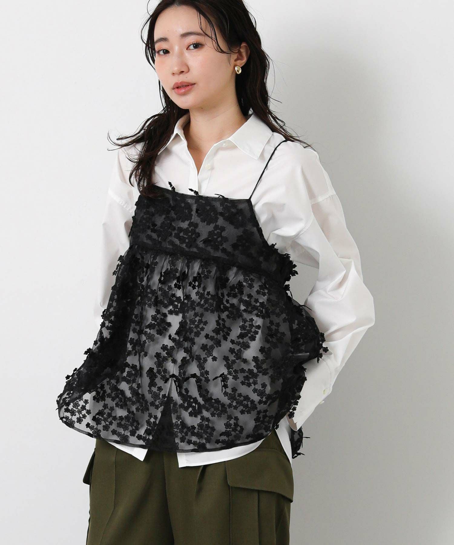 【値下げ】D&G フラワー柄 キャミソール Gready BrilliantLU3Dフラワーキャミ | SEKIMIKI Online
