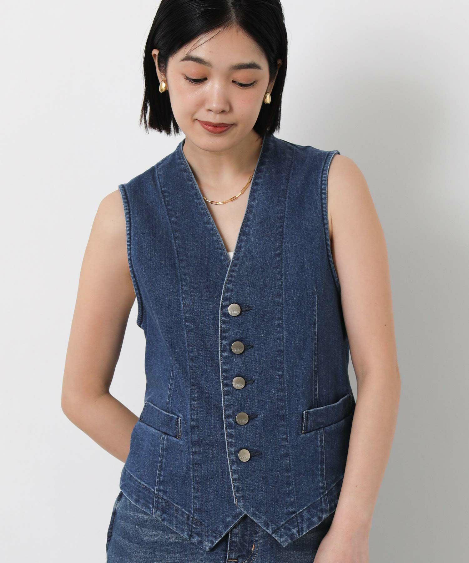 ヘルシーデニムベスト