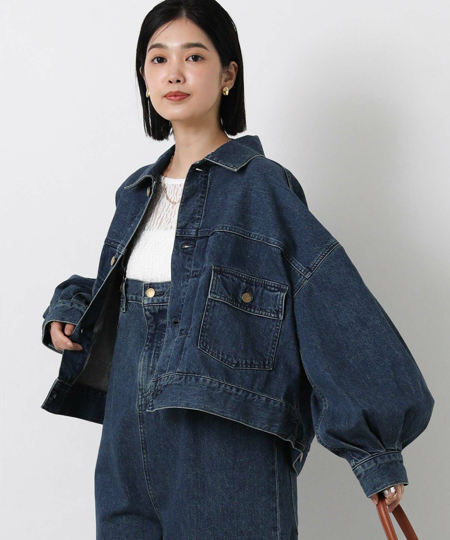 Le minor(ルミノア)ルミノアデニムジャケット インディゴ