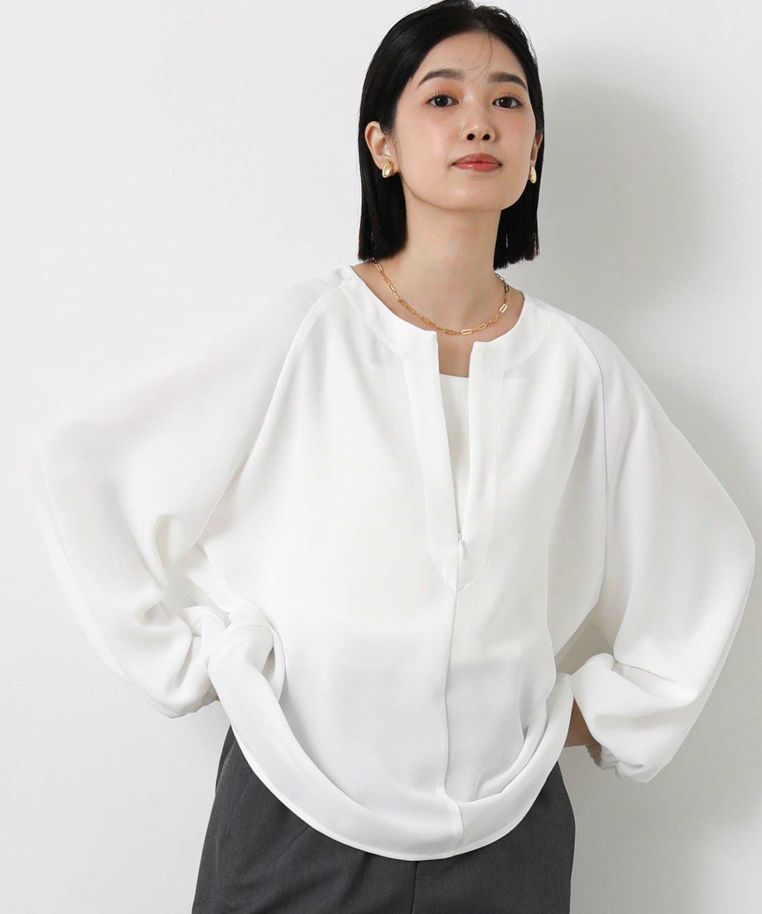 Gready Brilliant【2026年5月再値下げ】コンシールスキッパーネック