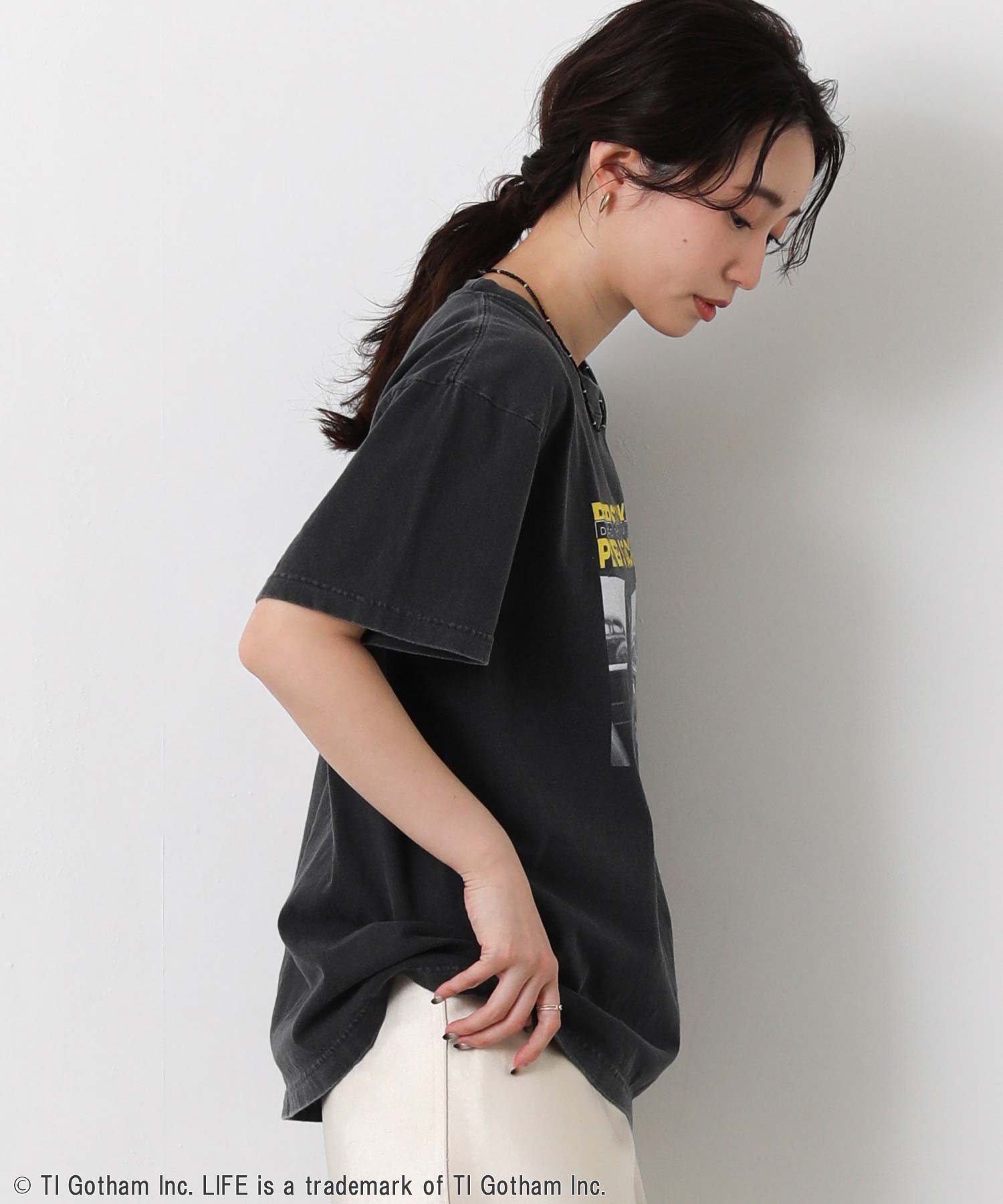 Gready BrilliantLIFE PCピーターフォトTシャツ | SEKIMIKI Online