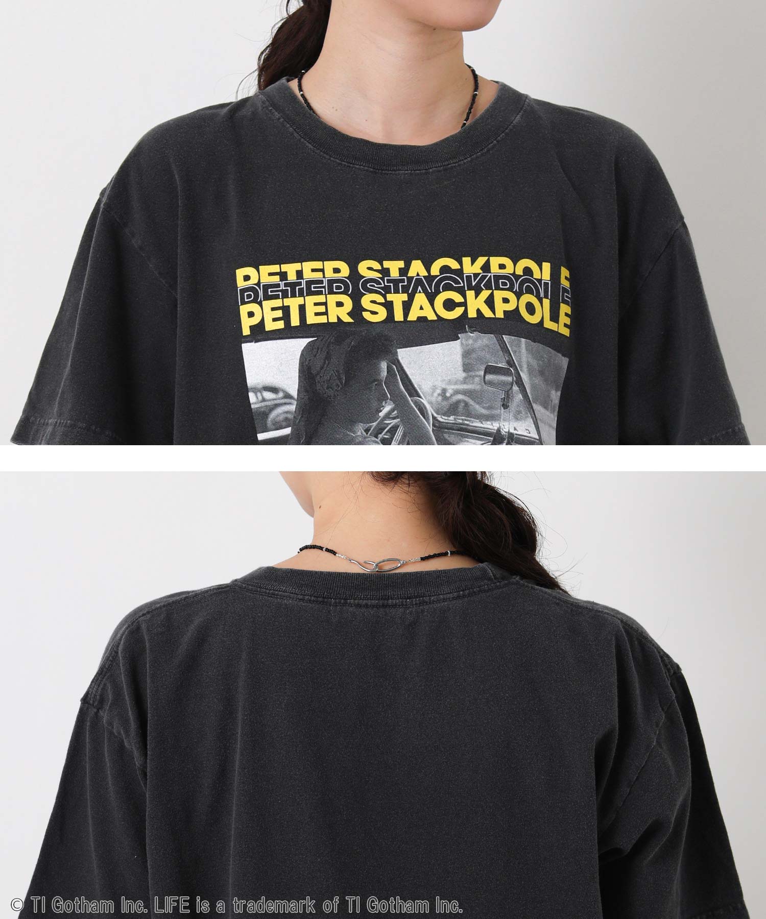 Gready BrilliantLIFE PCピーターフォトTシャツ | SEKIMIKI Online