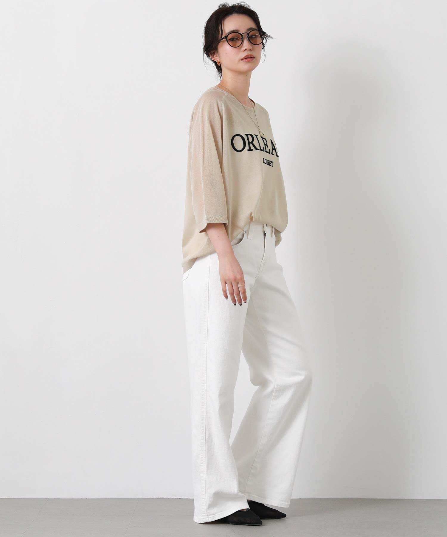 brilliant商品です Gready Brilliantすかし柄2wayリボンニット | SEKIMIKI Online