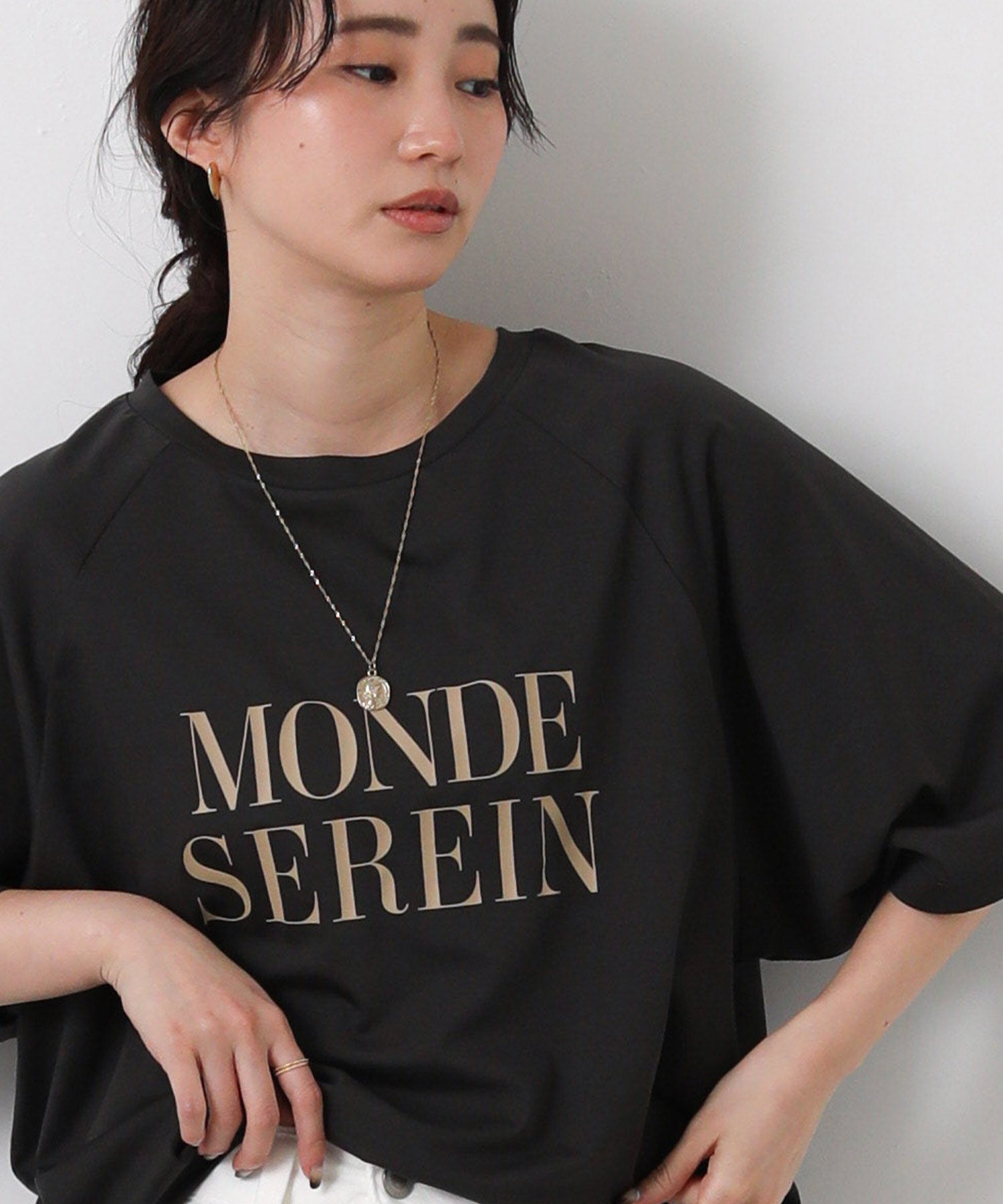 大人も着れるMARNI ラグランスリーブ Tシャツ Gready BrilliantMONDEラグラン7分Tシャツ | SEKIMIKI Online