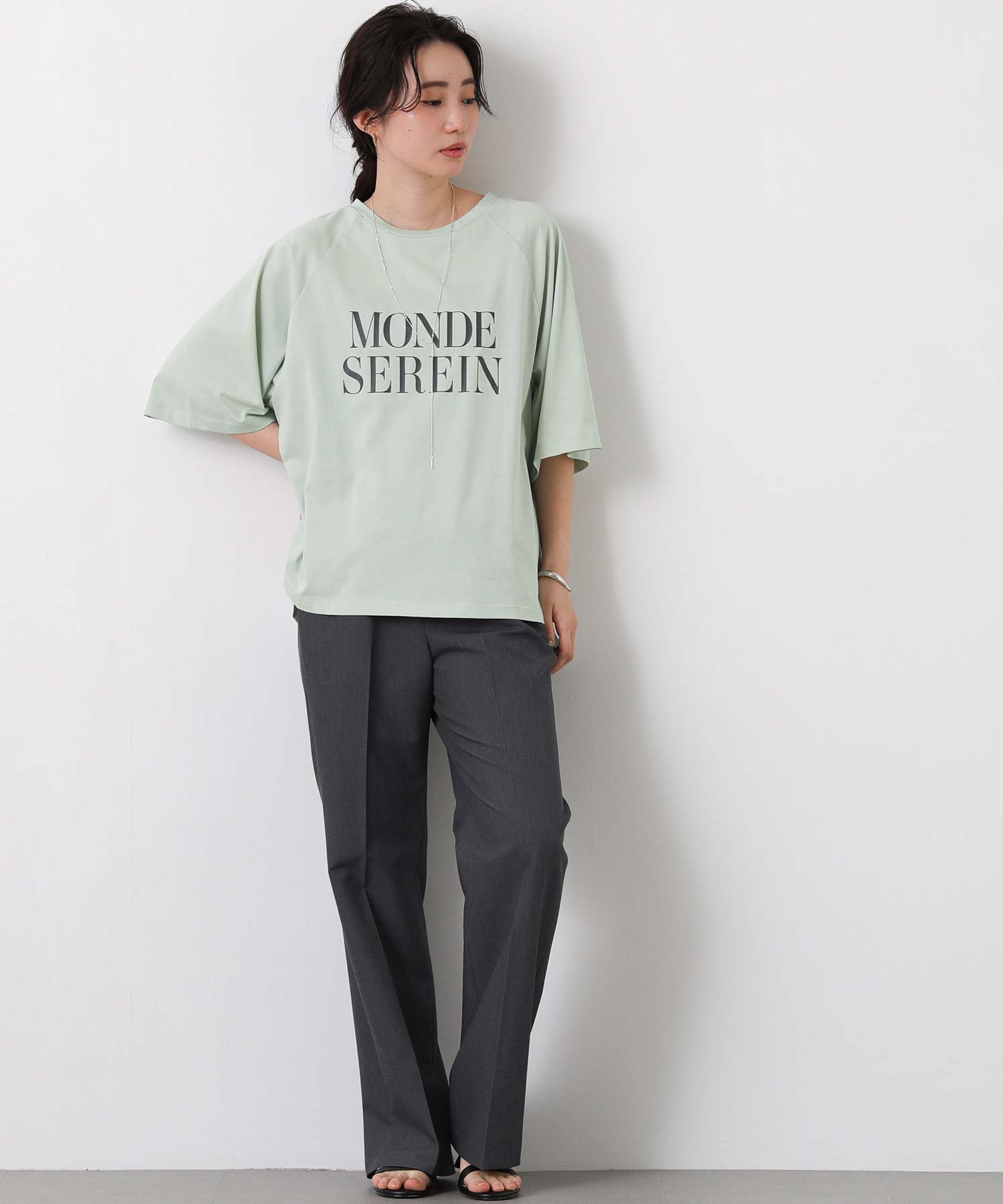 Gready BrilliantMONDEラグラン7分Tシャツ | SEKIMIKI Online