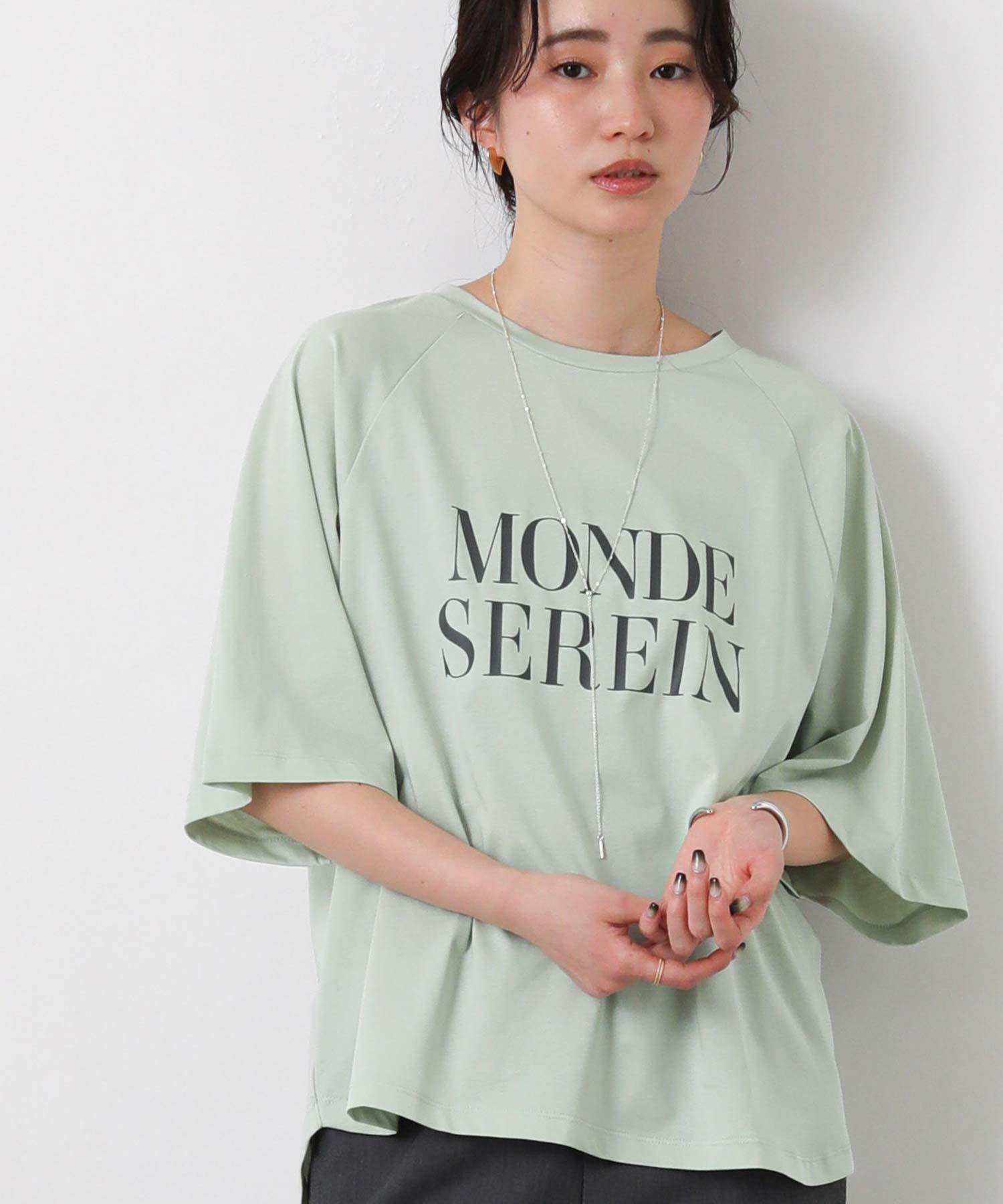 Gready BrilliantMONDEラグラン7分Tシャツ | SEKIMIKI Online