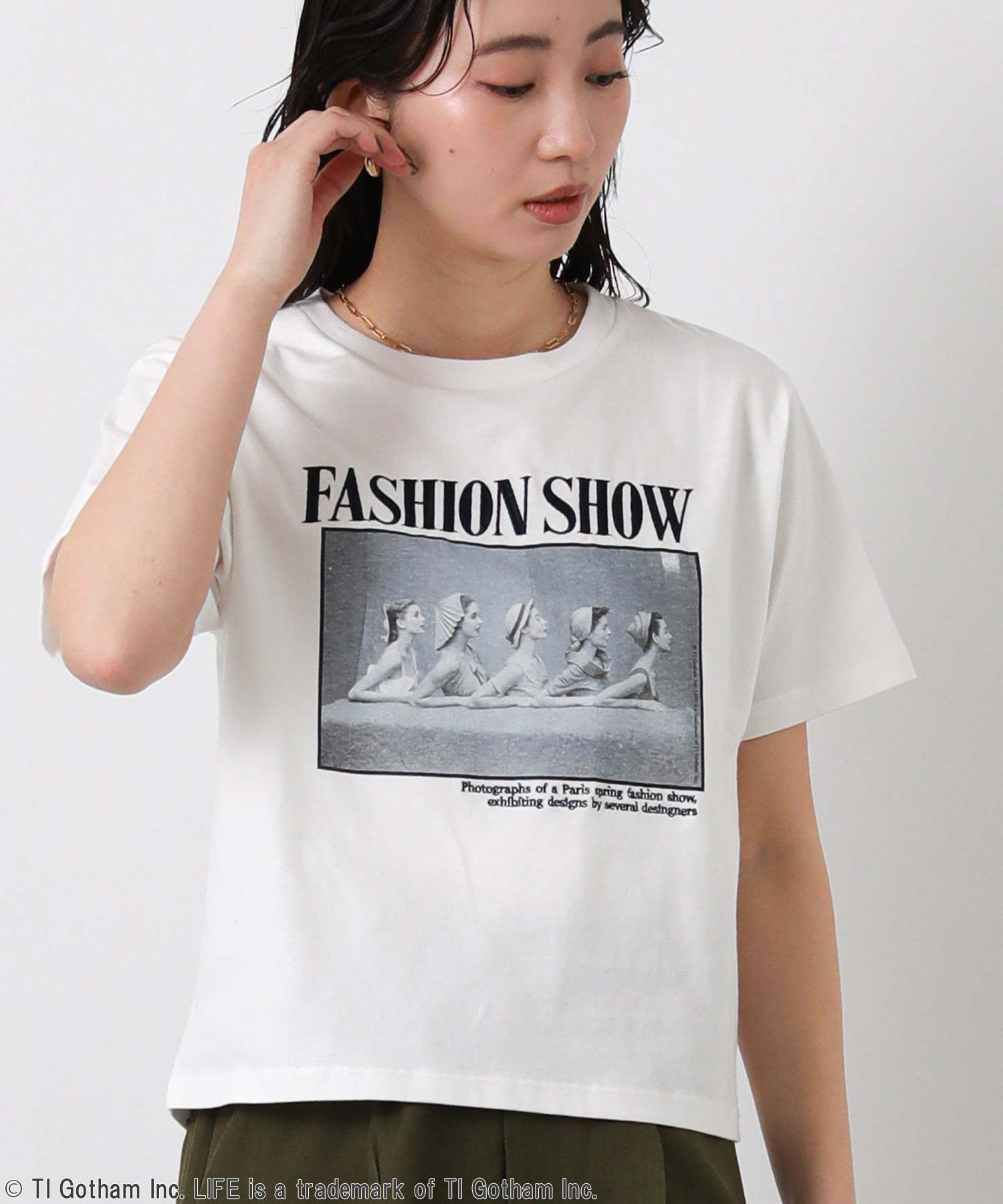 Gready BrilliantLIFE PC刺繍ロゴフォトTシャツ | SEKIMIKI Online
