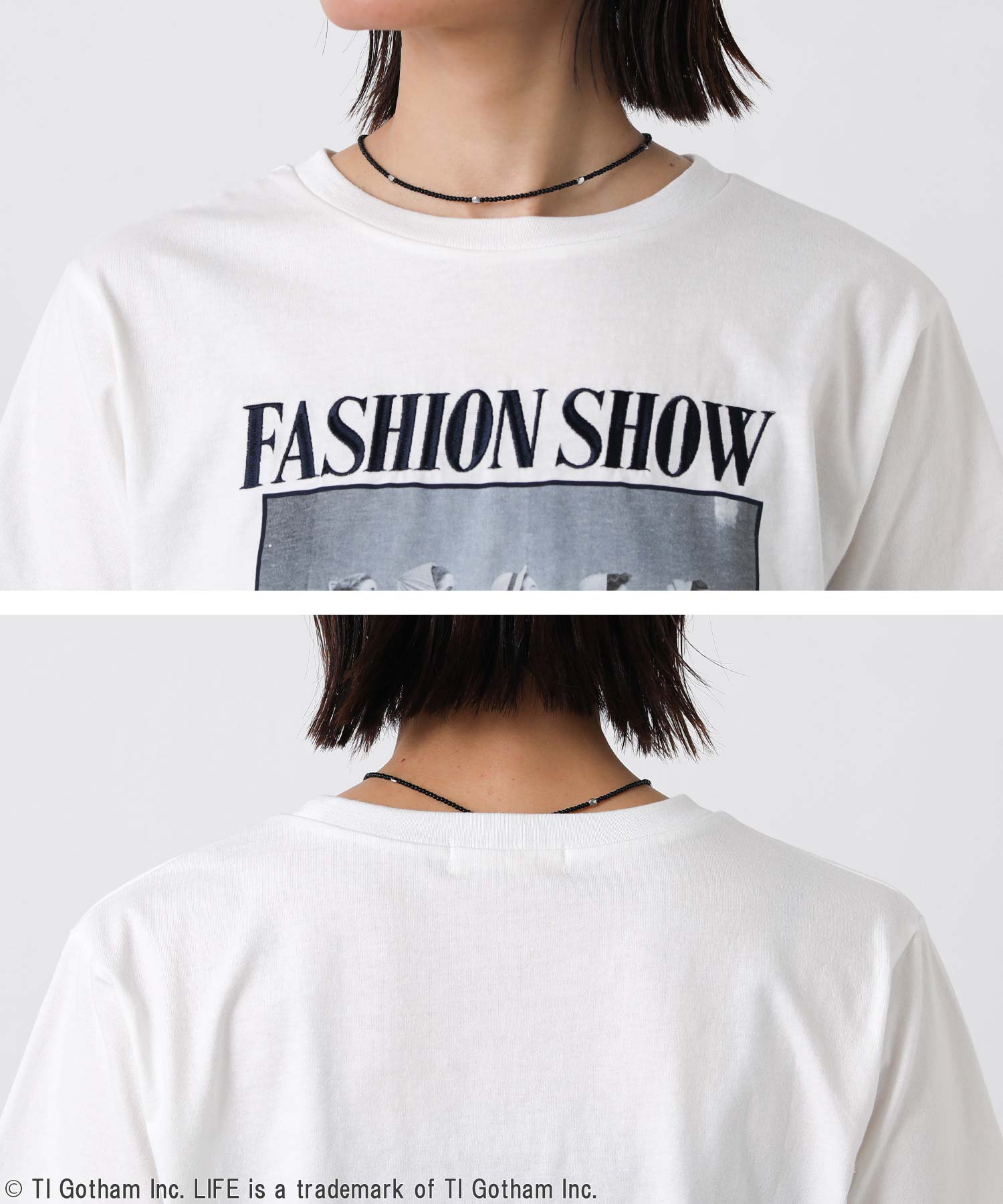 Gready BrilliantLIFE PC刺繍ロゴフォトTシャツ | SEKIMIKI Online